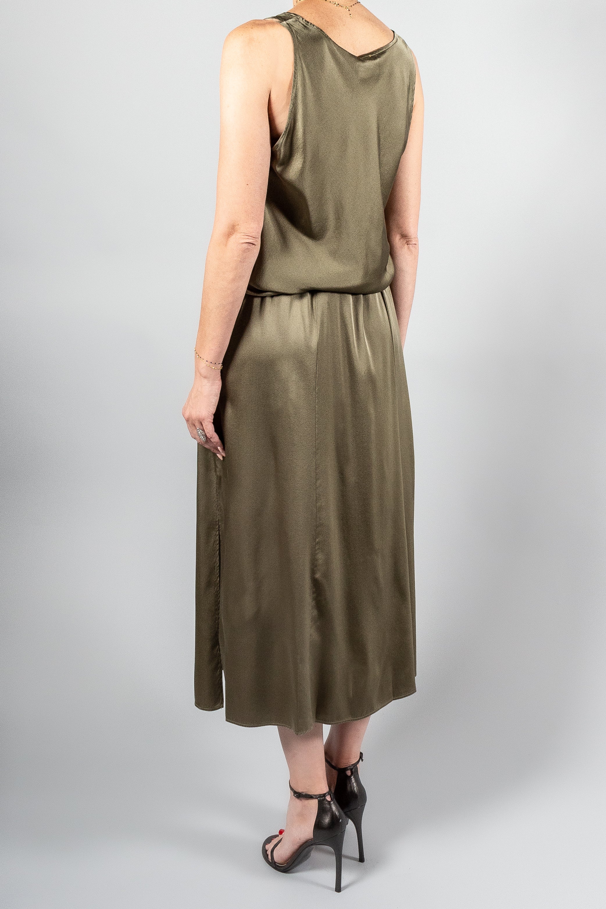 Forte Forte Stretch Silk/Satin Skirt-Skirts-Misch-Boutique-Vancouver-Canada-misch.ca