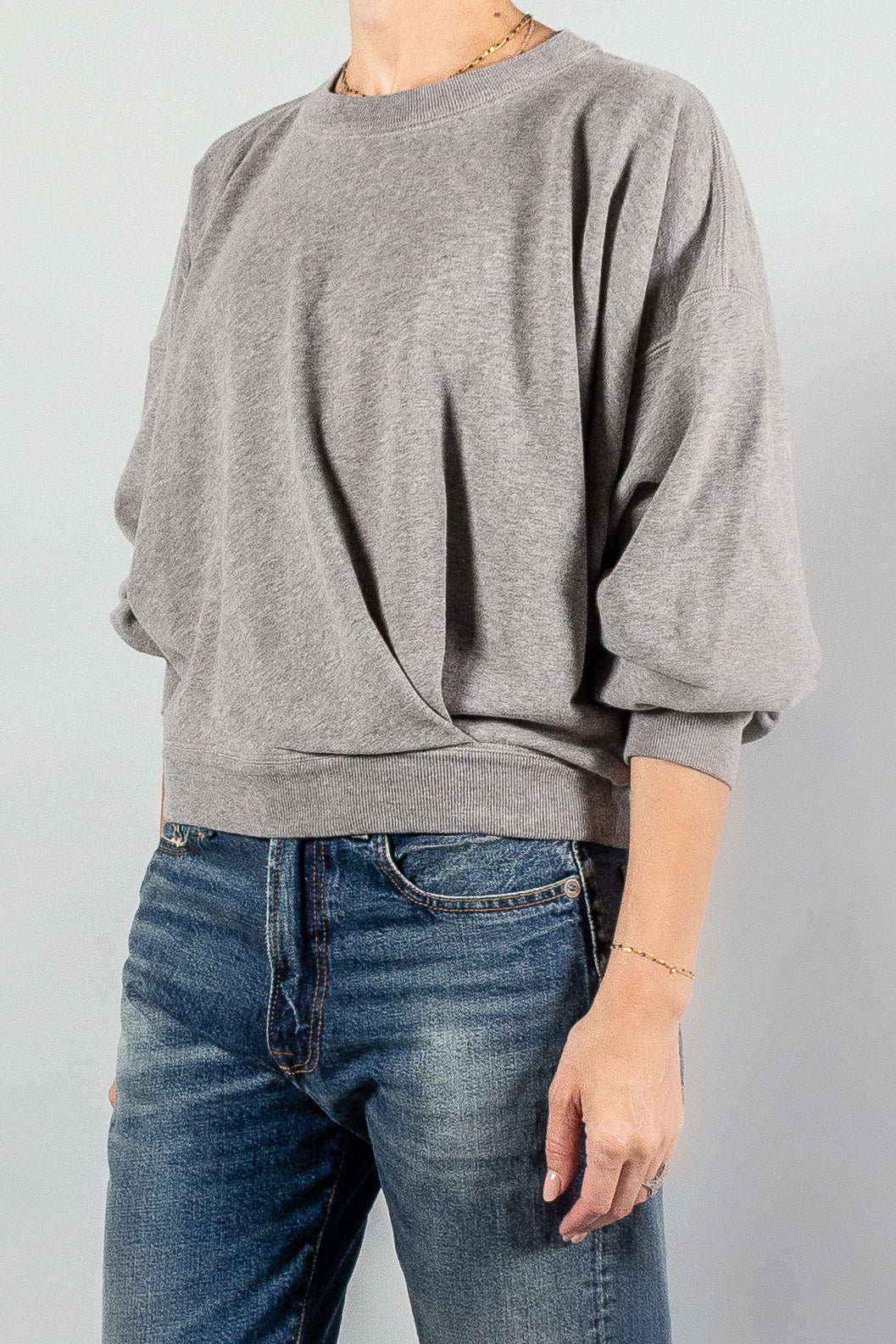 Isabel Marant Etoile Paulia Sweat Shirt-Tops-Misch-Boutique-Vancouver-Canada-misch.ca