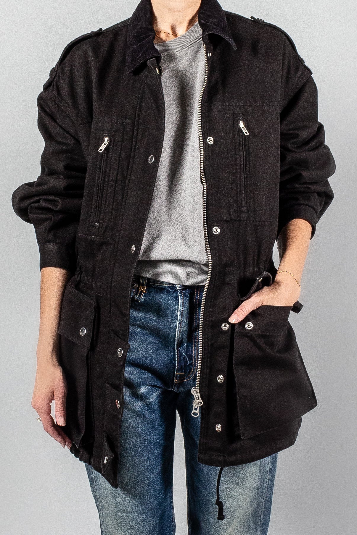 Isabel Marant Etoile Joanna Jacket-Jackets and Blazers-Misch-Boutique-Vancouver-Canada-misch.ca