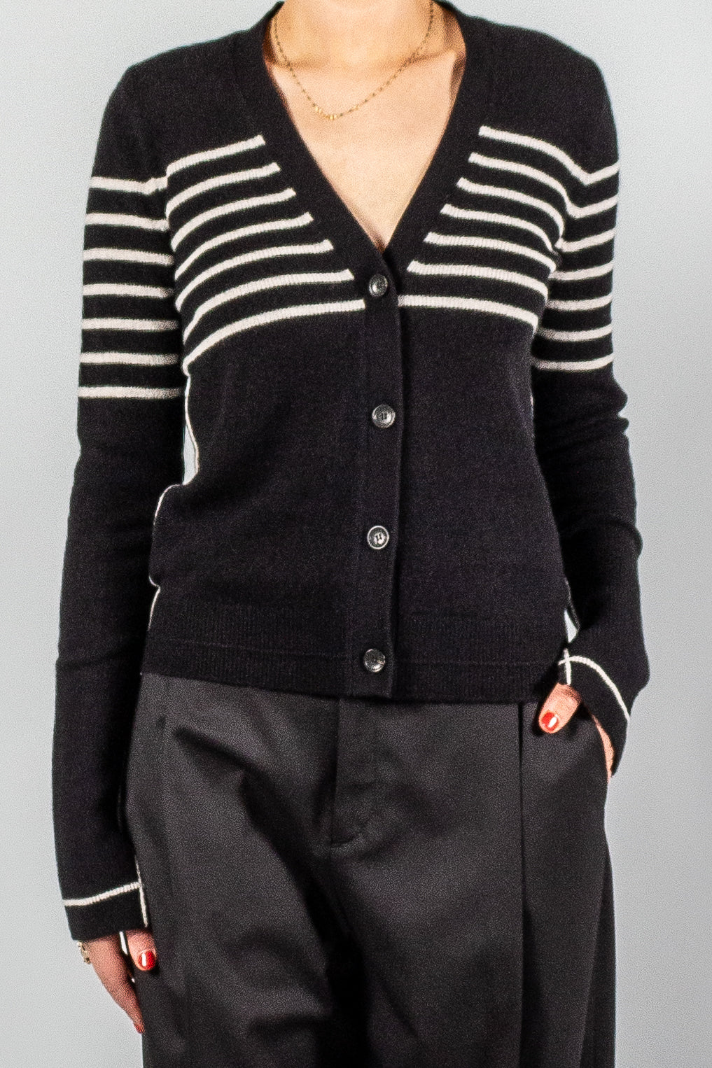 Maria Mcmanus Featherweight Slim Cardigan-Tops-Misch-Boutique-Vancouver-Canada-misch.ca