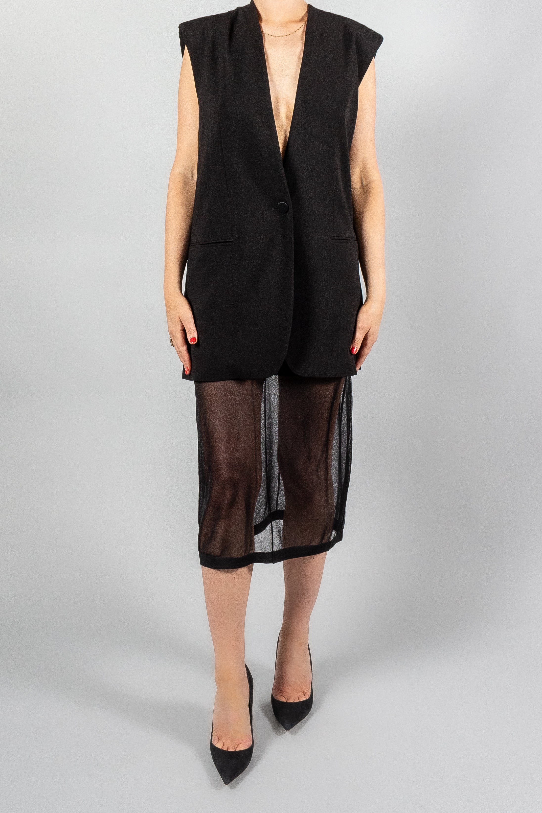 Maria Mcmanus Sheer Tube Skirt-Skirts-Misch-Boutique-Vancouver-Canada-misch.ca