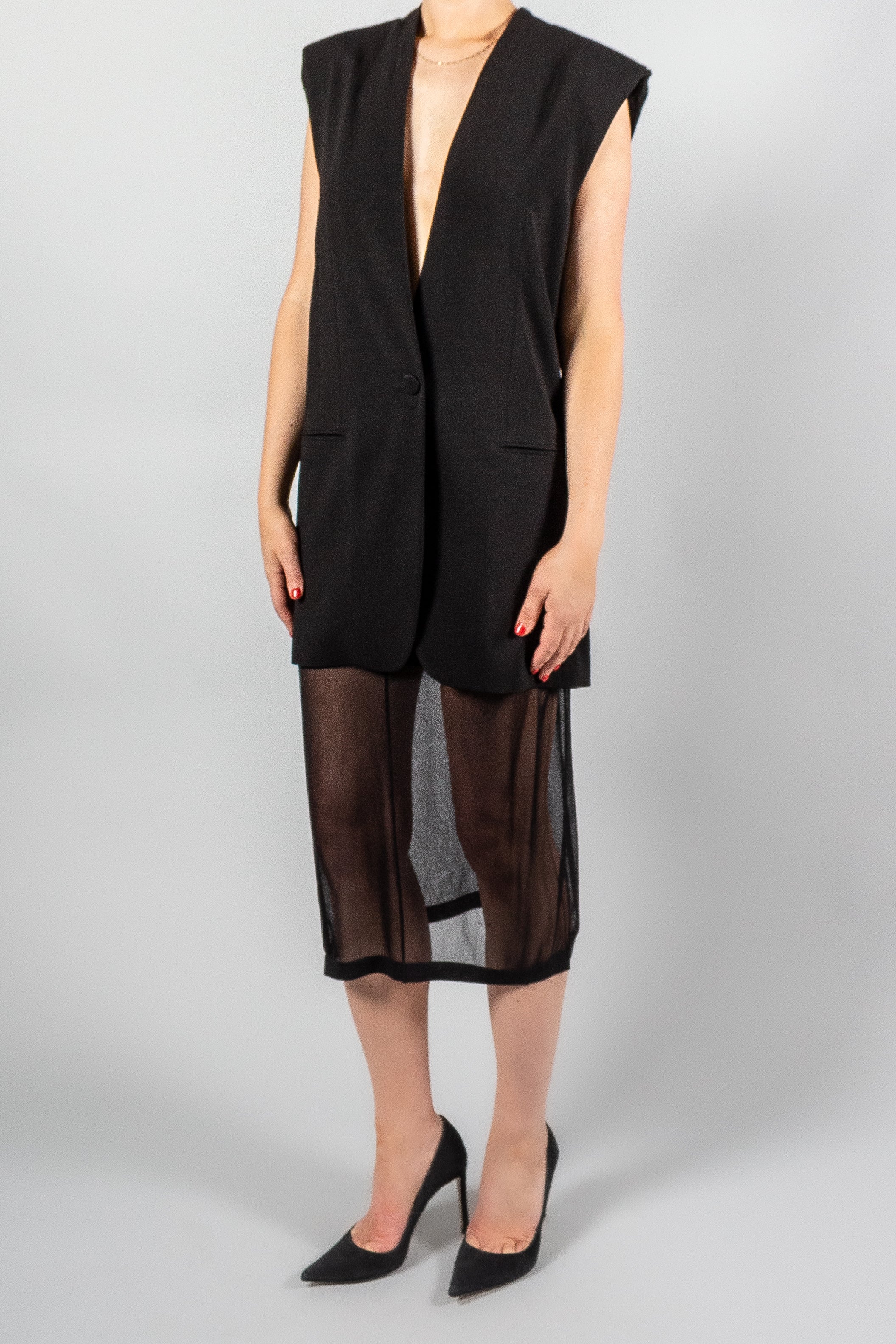 Maria Mcmanus Sheer Tube Skirt-Skirts-Misch-Boutique-Vancouver-Canada-misch.ca