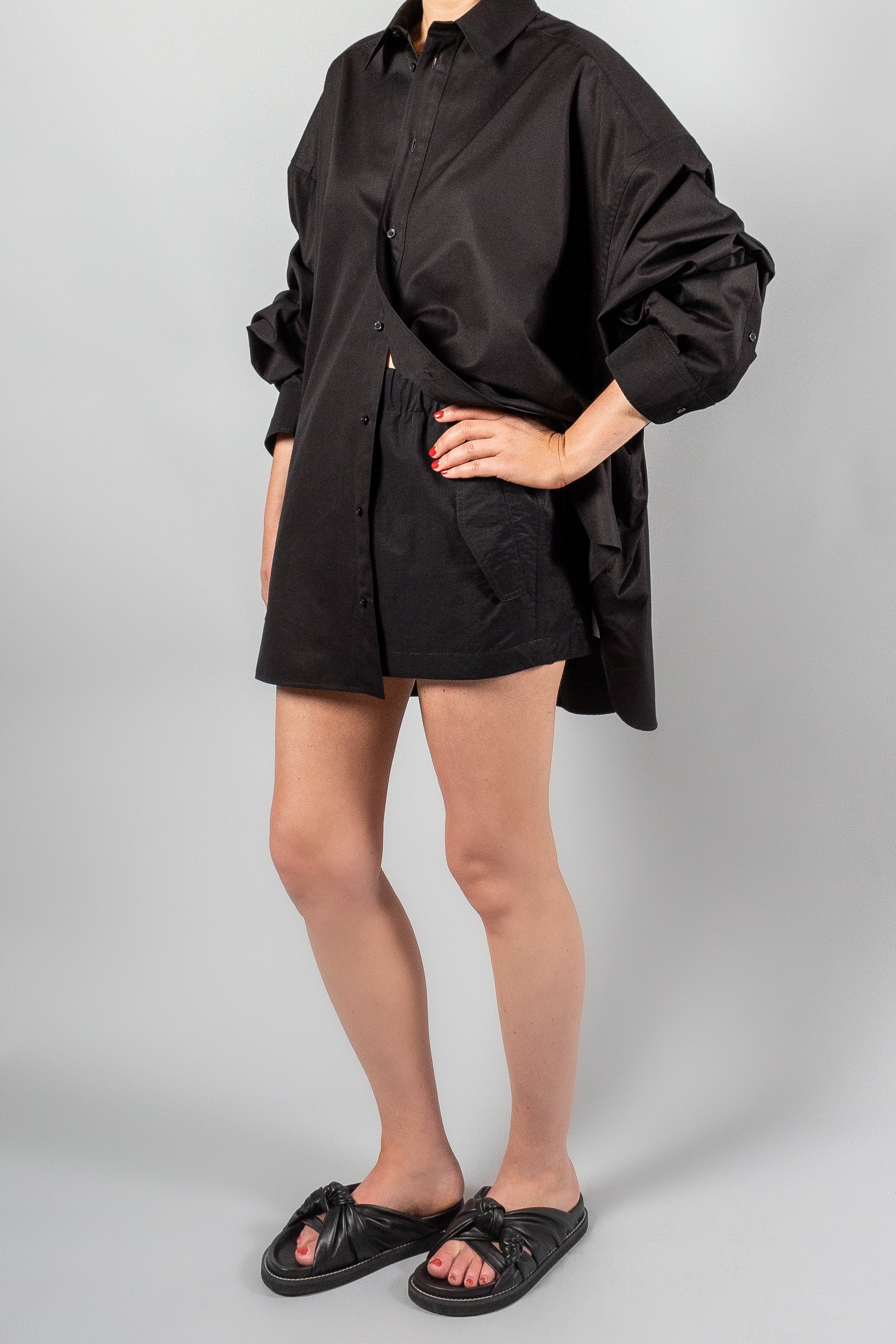 Wardrobe NYC Oversized Shirt Dress-Dresses and Jumpsuits-Misch-Boutique-Vancouver-Canada-misch.ca