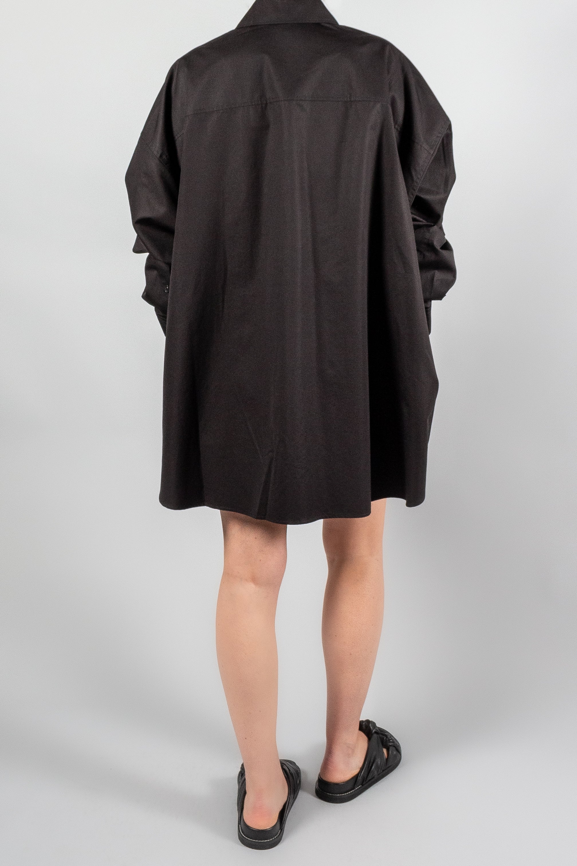 Wardrobe NYC Oversized Shirt Dress-Dresses and Jumpsuits-Misch-Boutique-Vancouver-Canada-misch.ca