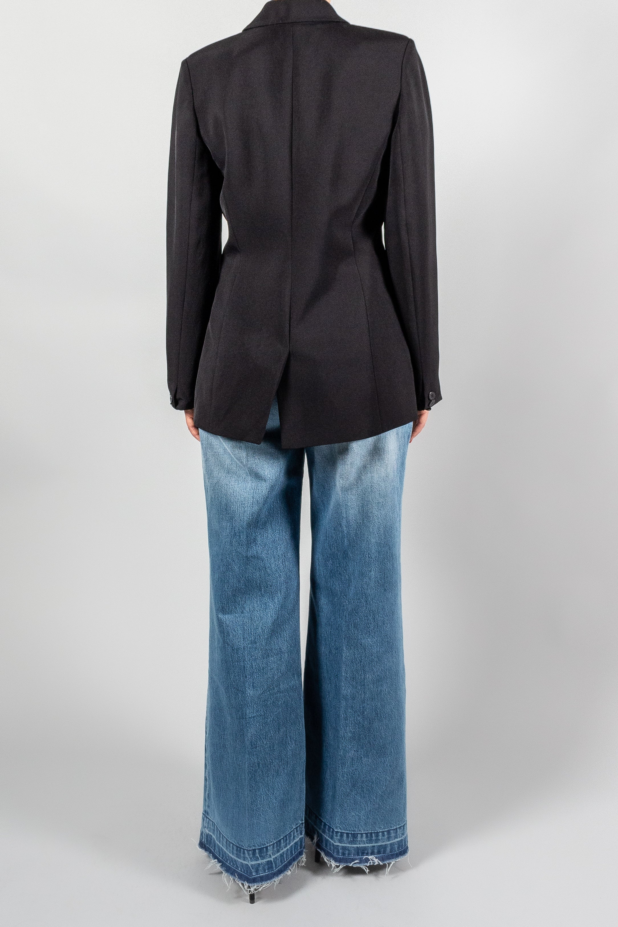 Kallmeyer Thalia Cross Blazer-Jackets and Blazers-Misch-Boutique-Vancouver-Canada-misch.ca