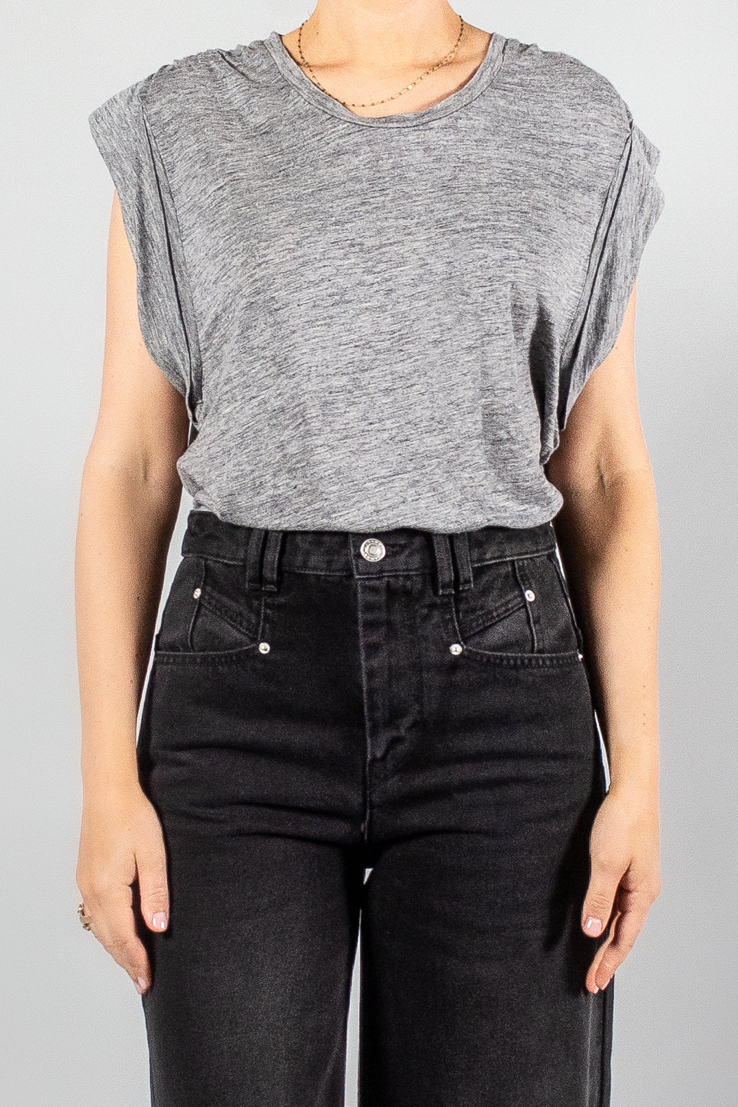 Isabel Marant Etoile Kotty T-Shirt-Tops-Misch-Boutique-Vancouver-Canada-misch.ca