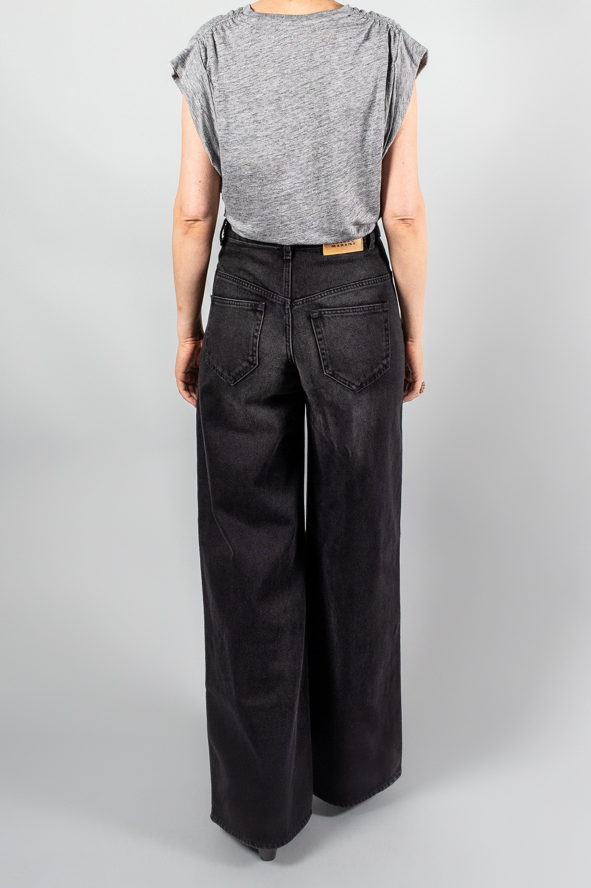 Isabel Marant Lemony Denim-Pants and Shorts-Misch-Boutique-Vancouver-Canada-misch.ca