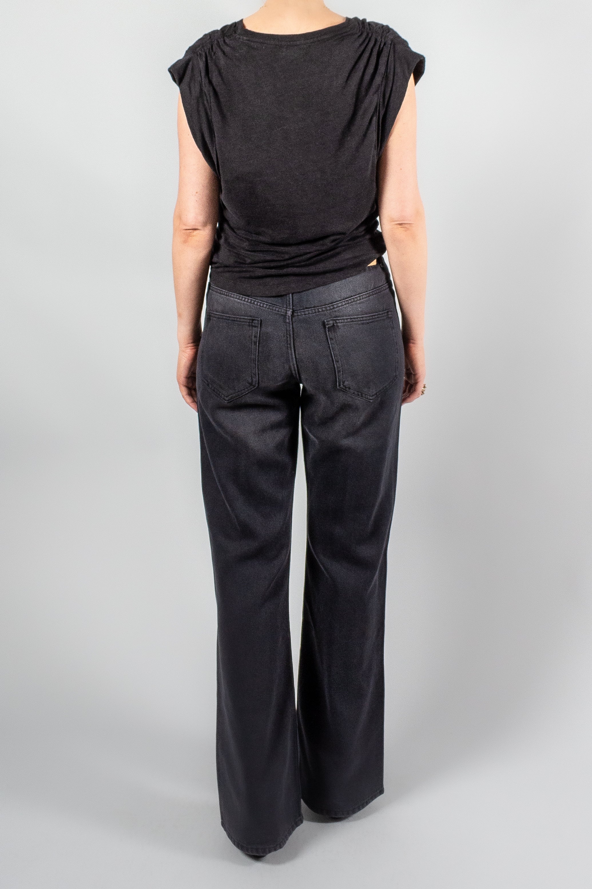 Isabel Marant Belvira Denim-Pants and Shorts-Misch-Boutique-Vancouver-Canada-misch.ca