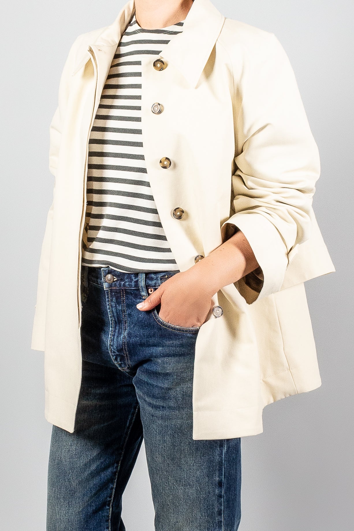 Loulou Studio Lavo Gabardine Jacket-Jackets and Blazers-Misch-Boutique-Vancouver-Canada-misch.ca