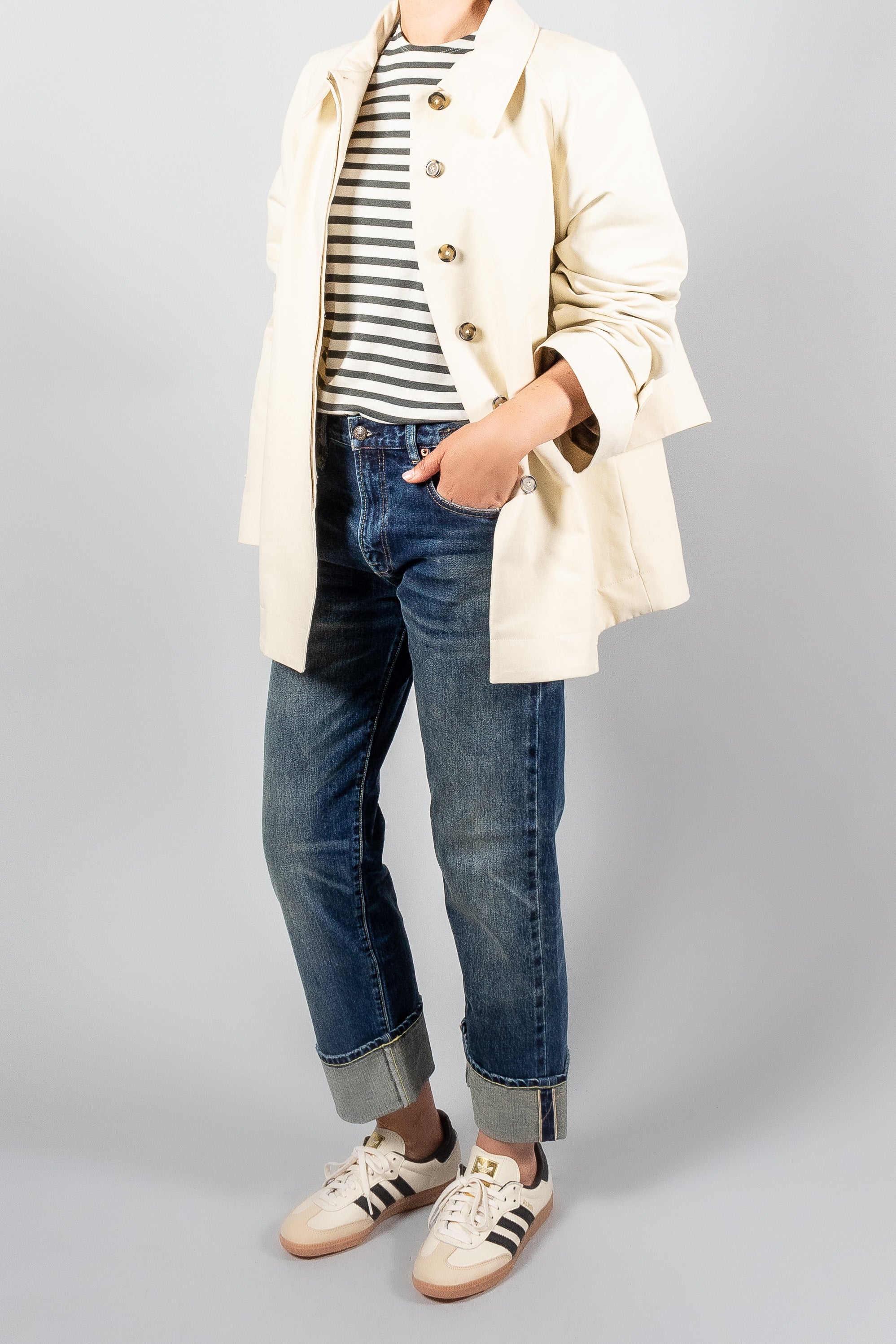 Loulou Studio Lavo Gabardine Jacket-Jackets and Blazers-Misch-Boutique-Vancouver-Canada-misch.ca