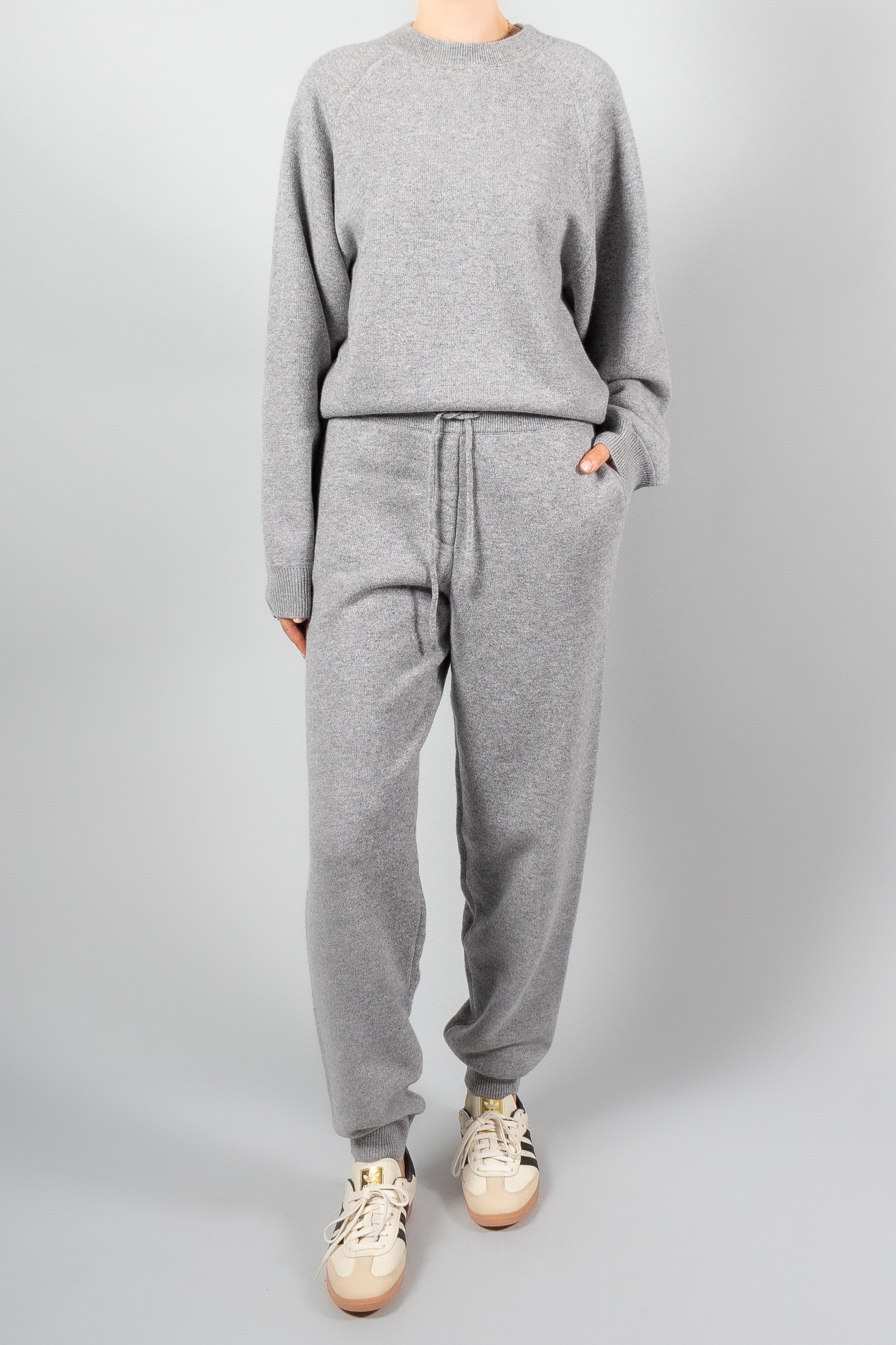 Loulou Studio Hespero Cashmere Joggers-Pants and Shorts-Misch-Boutique-Vancouver-Canada-misch.ca