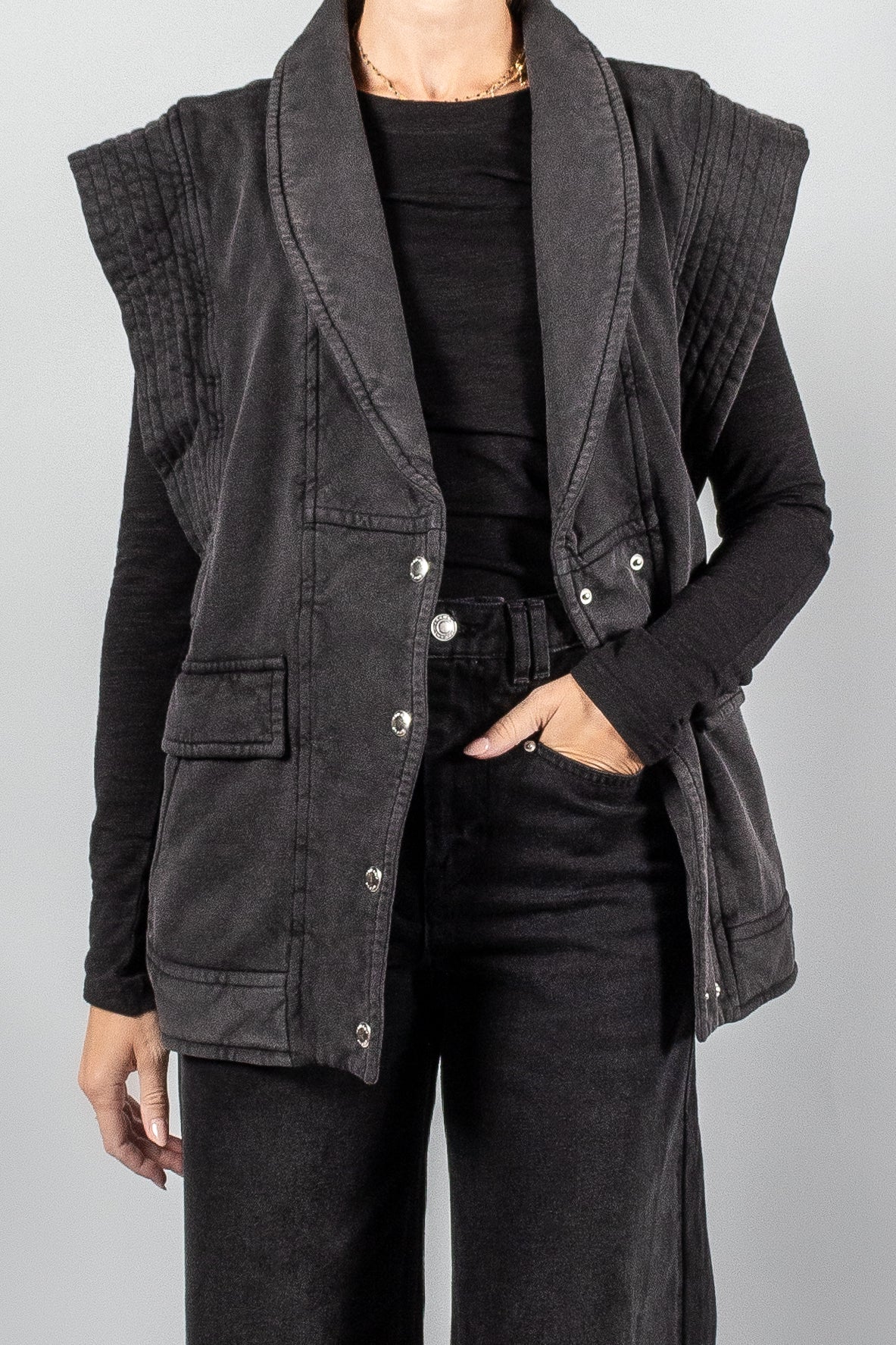 Isabel Marant Etoile Naelle Jacket-Jackets and Blazers-Misch-Boutique-Vancouver-Canada-misch.ca