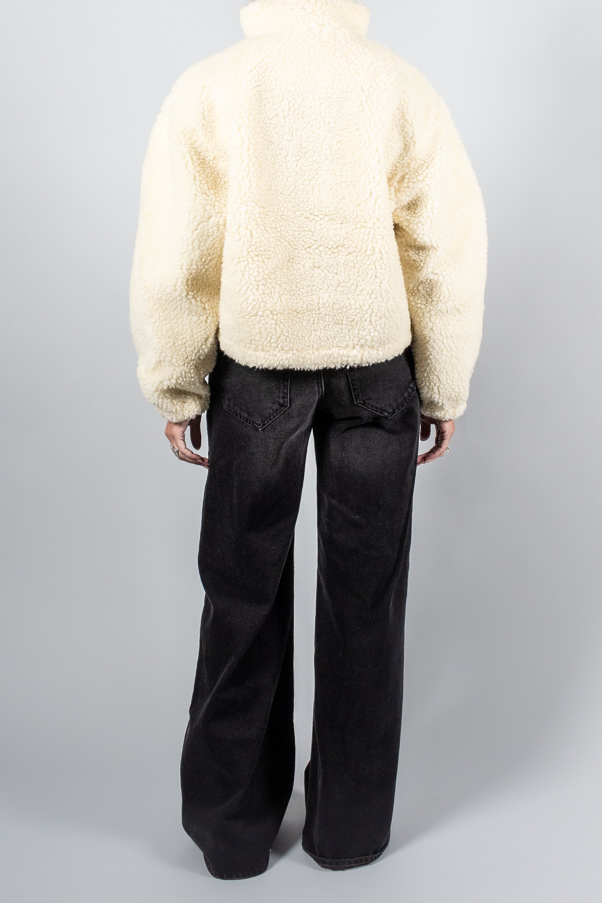 Isabel Marant Etoile Mackensy Shearling Jacket-Jackets and Blazers-Misch-Boutique-Vancouver-Canada-misch.ca