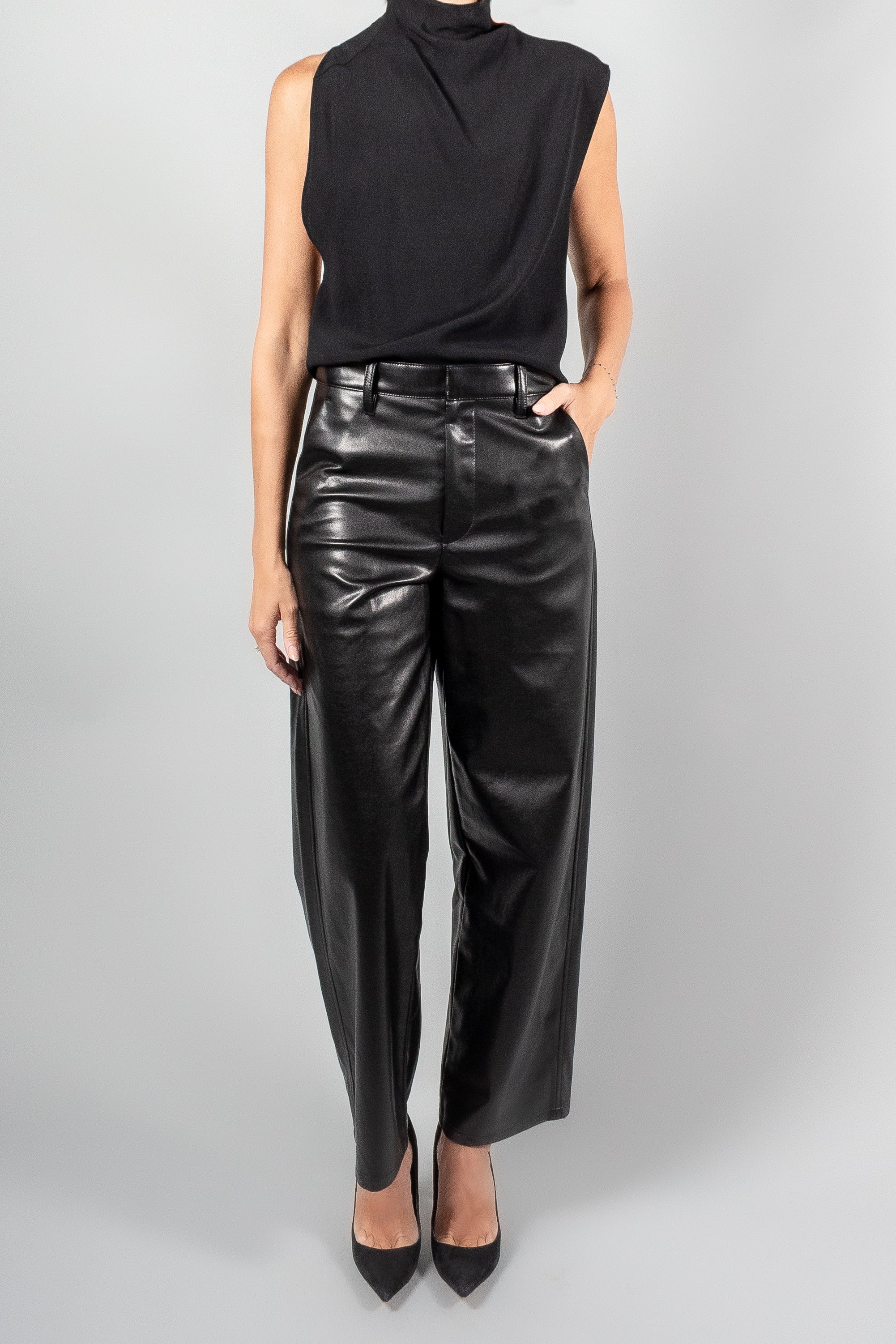 Gauchere Leather Pant-Pants and Shorts-Misch-Boutique-Vancouver-Canada-misch.ca