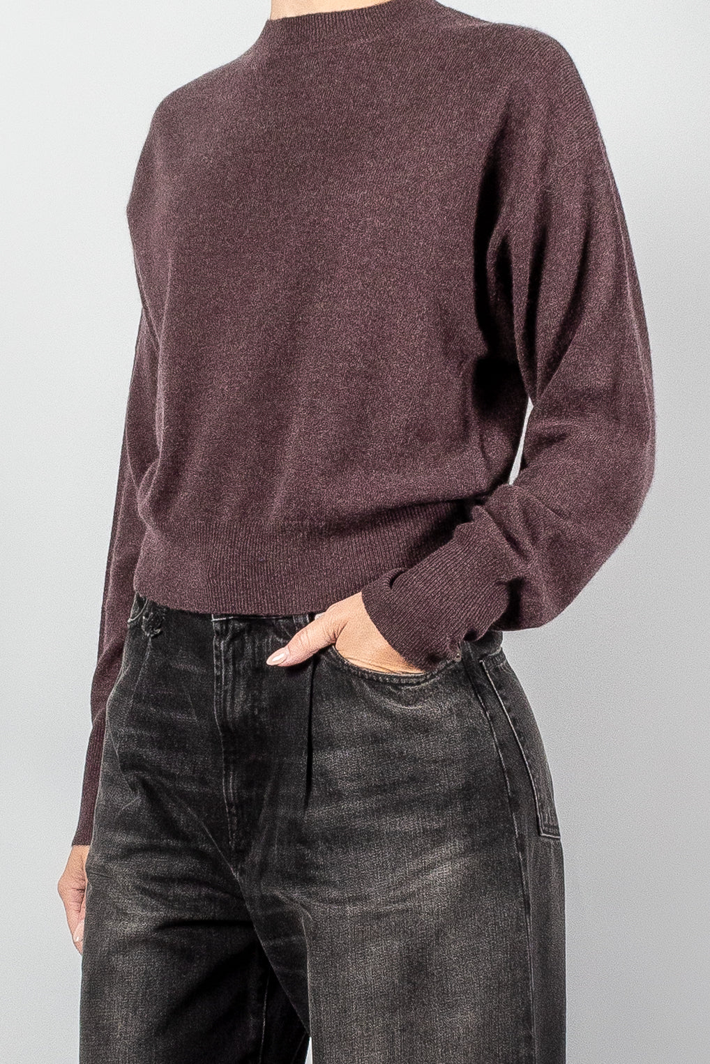 Le Kasha MENORCA Crew Neck Sweater-Knitwear-Misch-Boutique-Vancouver-Canada-misch.ca