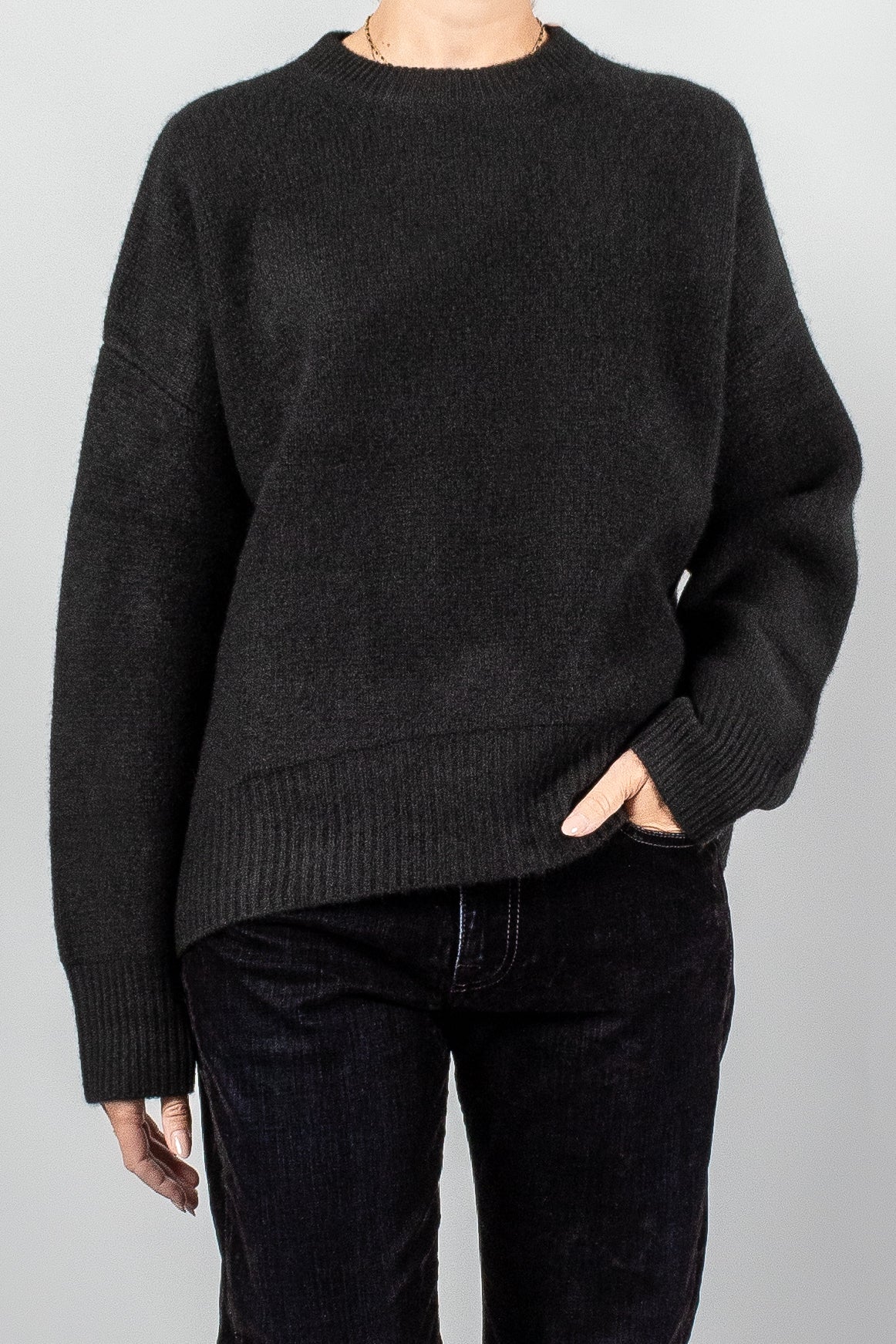 Le Kasha ROYAN Crew Neck Sweater-Knitwear-OS-Misch-Boutique-Vancouver-Canada-misch.ca