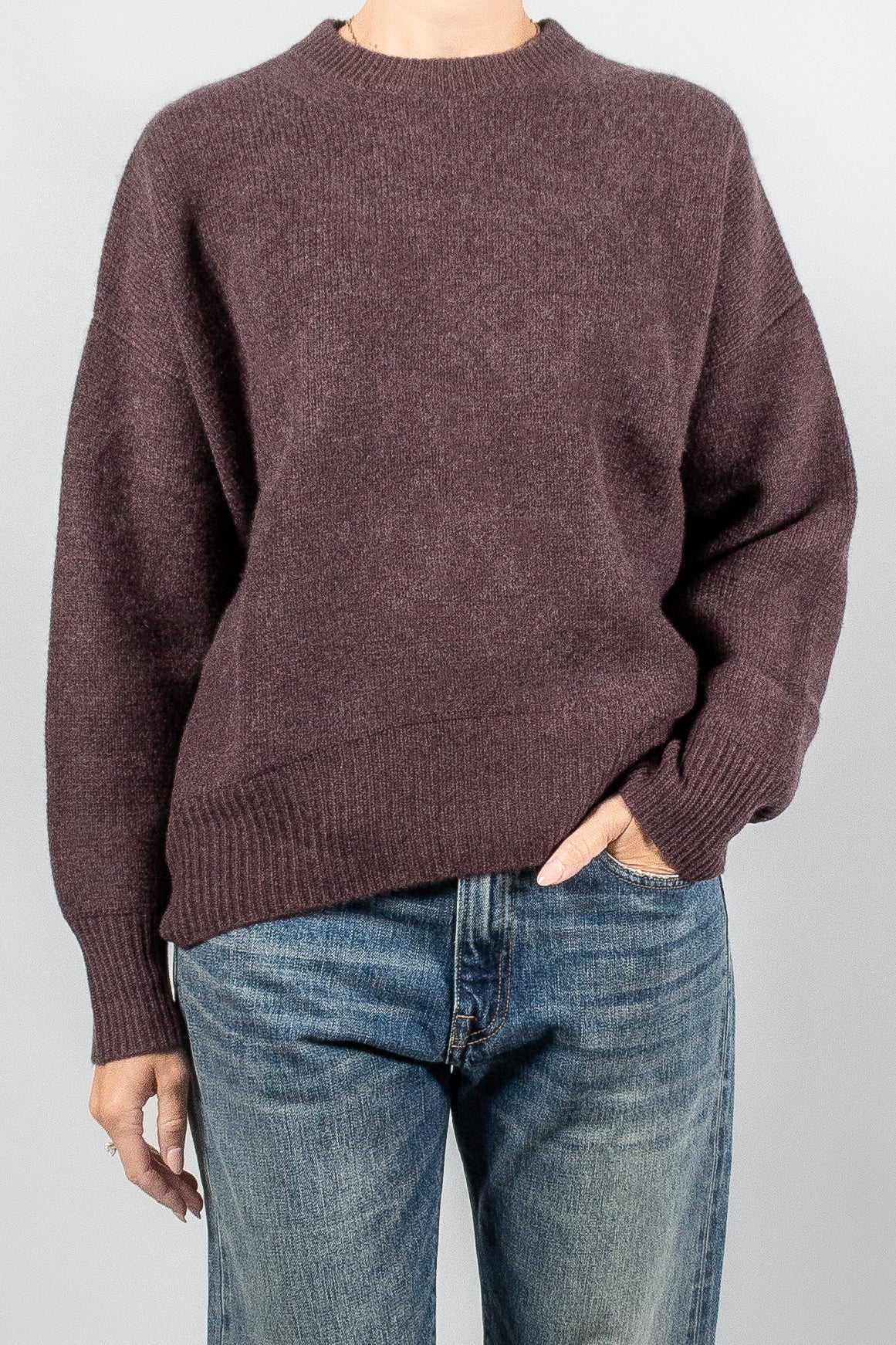 Le Kasha ROYAN Crew Neck Sweater-Knitwear-OS-Misch-Boutique-Vancouver-Canada-misch.ca