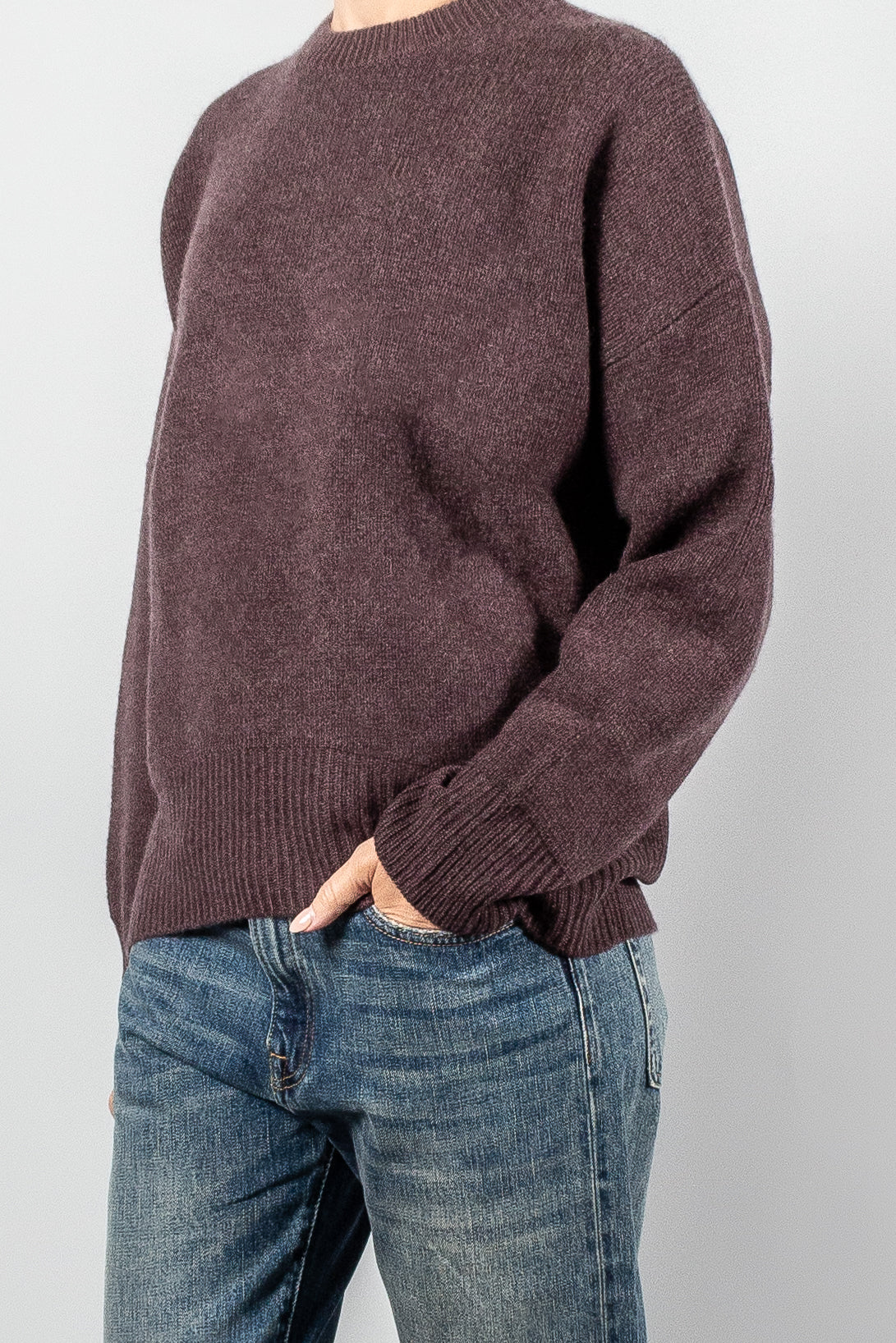 Le Kasha ROYAN Crew Neck Sweater-Knitwear-OS-Misch-Boutique-Vancouver-Canada-misch.ca