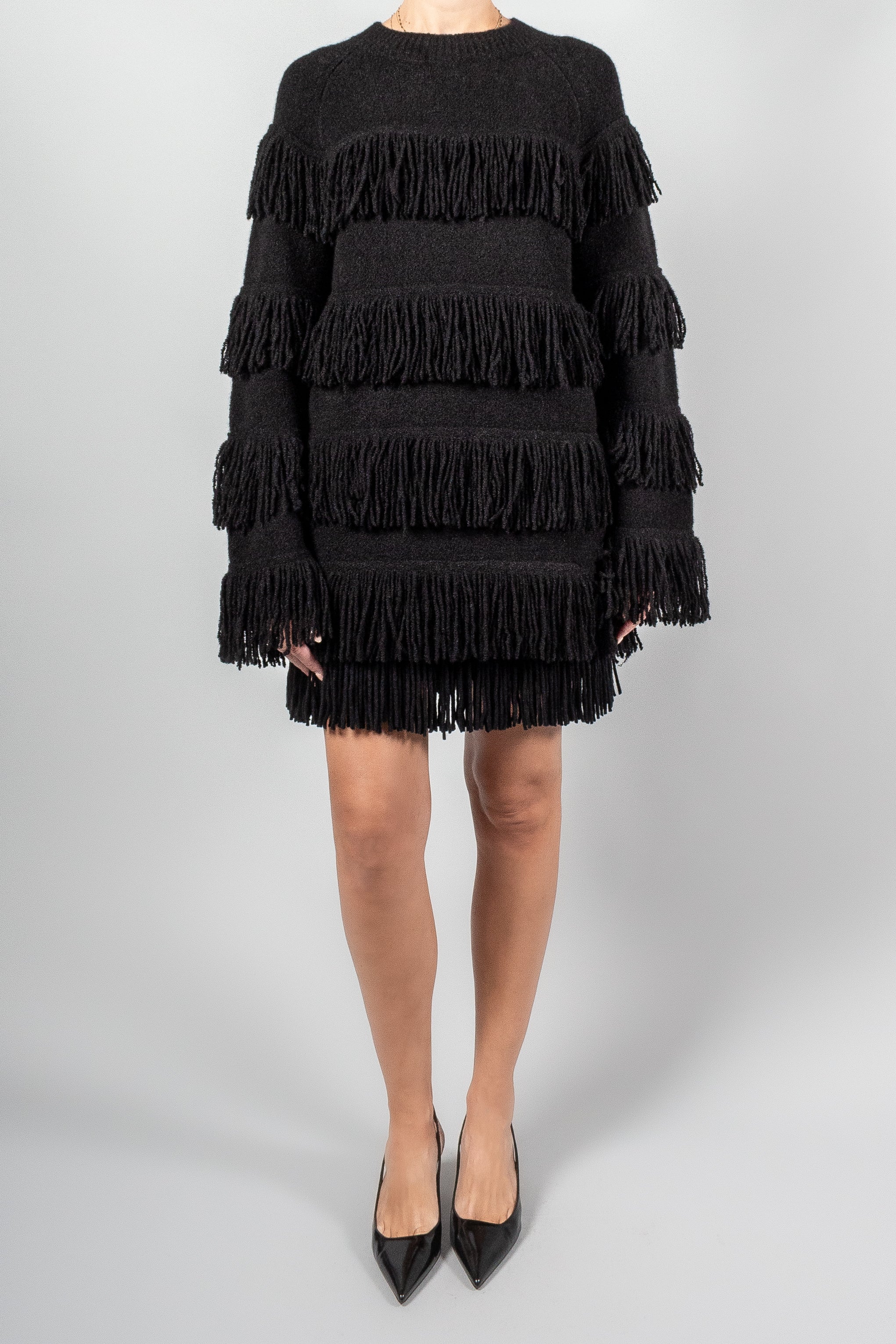 Lisa Yang Kailin Fringe Skirt-Skirts-Misch-Boutique-Vancouver-Canada-misch.ca