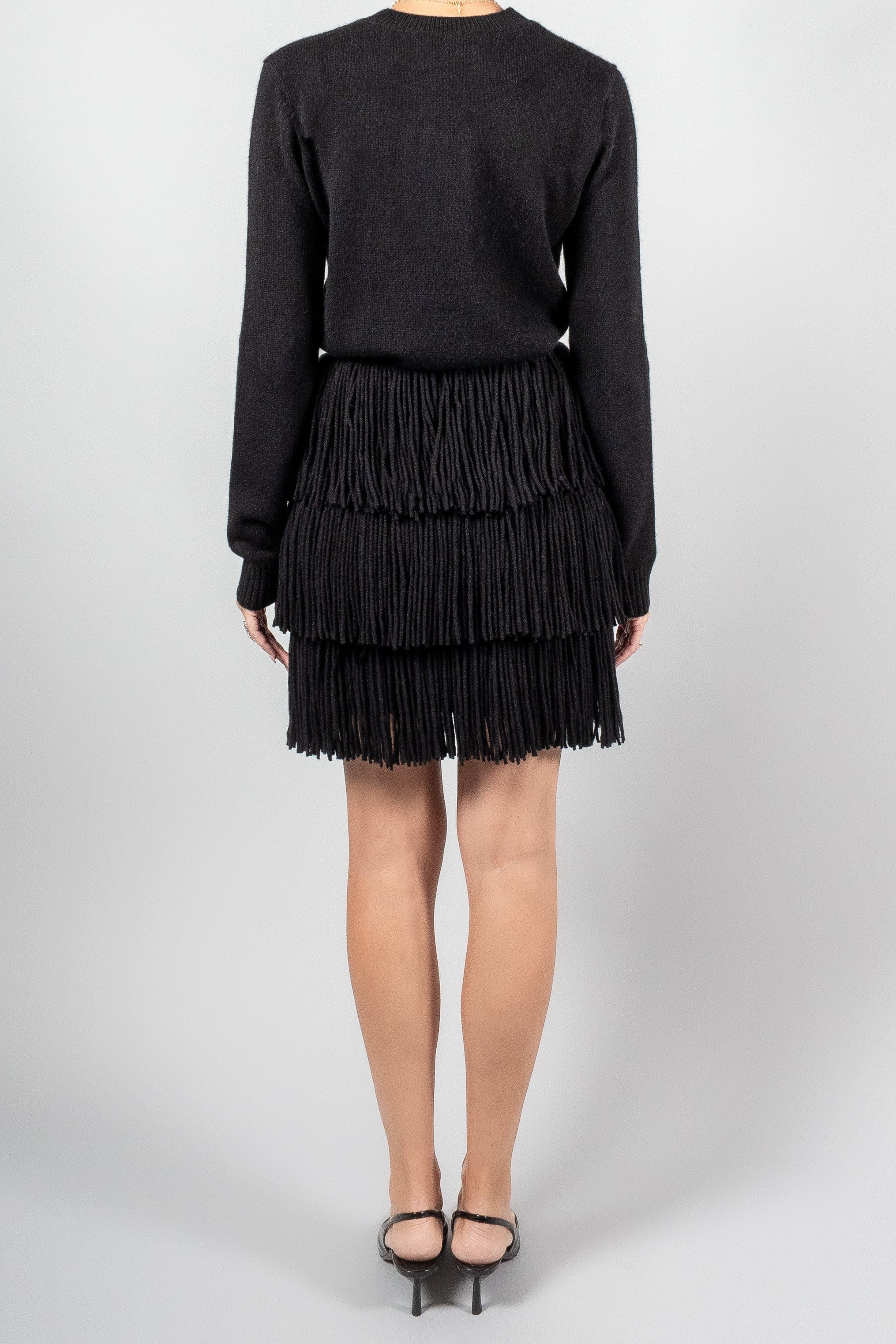 Lisa Yang Kailin Fringe Skirt-Skirts-Misch-Boutique-Vancouver-Canada-misch.ca