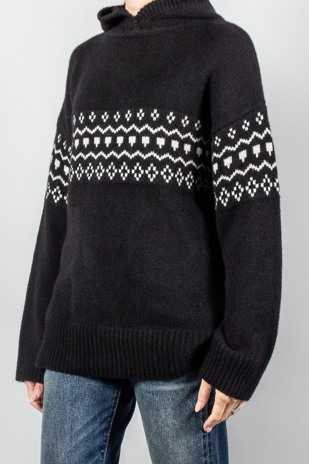 Lisa Yang Wen Hooded Cashmere Sweater-Knitwear-Misch-Boutique-Vancouver-Canada-misch.ca