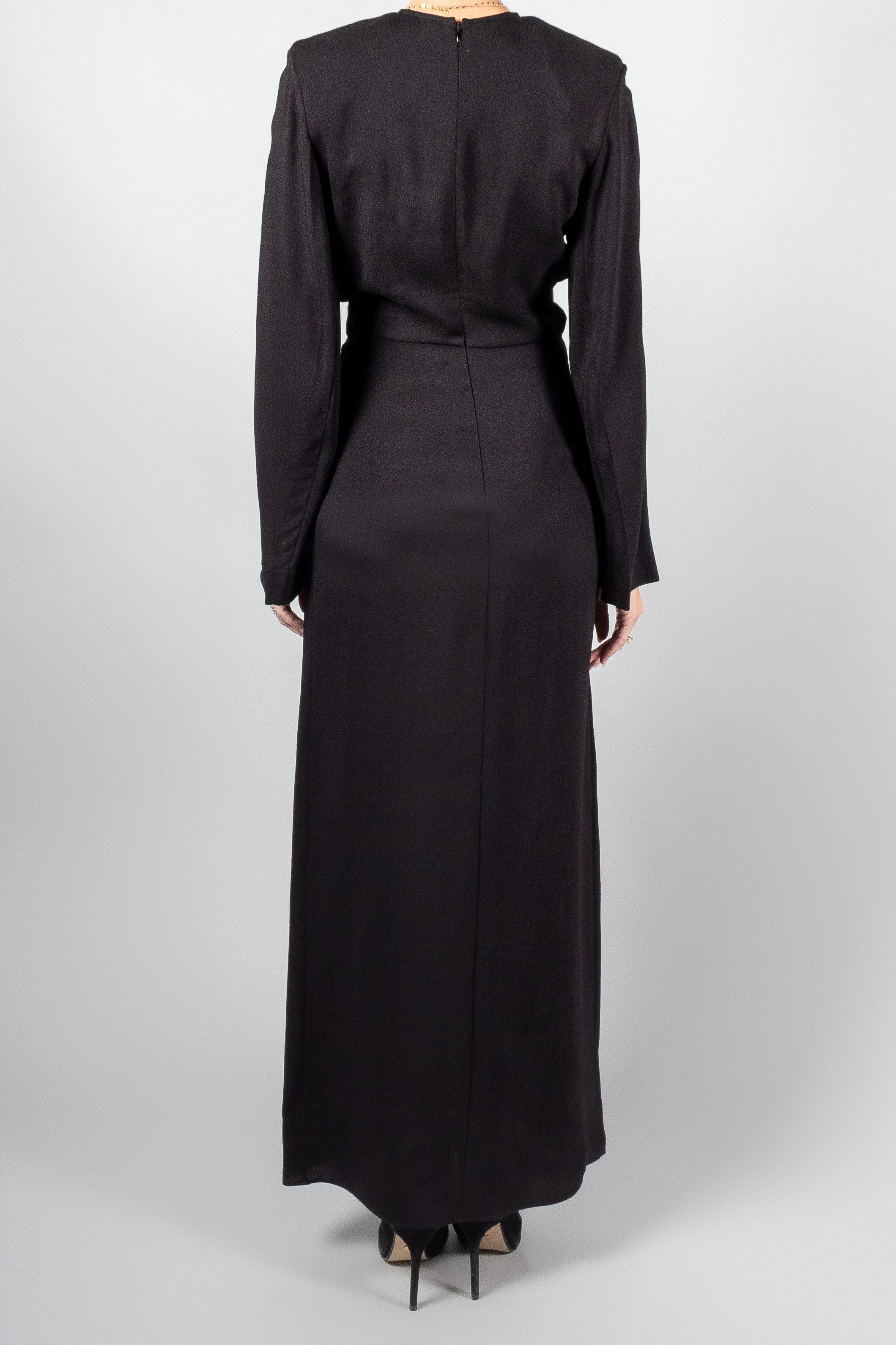 Gauchere Gown With Slit--Misch-Boutique-Vancouver-Canada-misch.ca