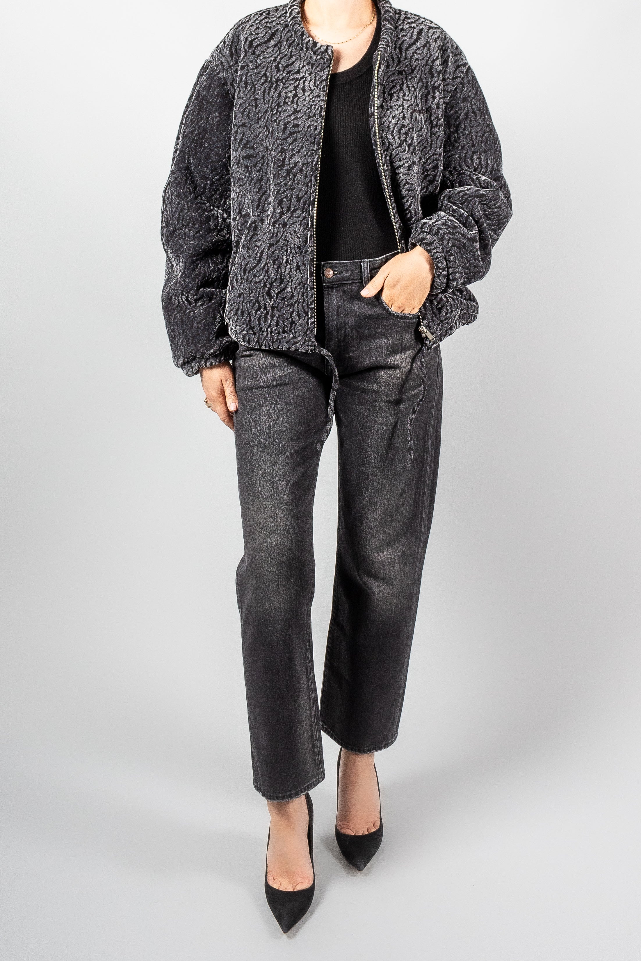 Isabel Marant Etoile Abelina Jacket-Jackets and Blazers-Misch-Boutique-Vancouver-Canada-misch.ca