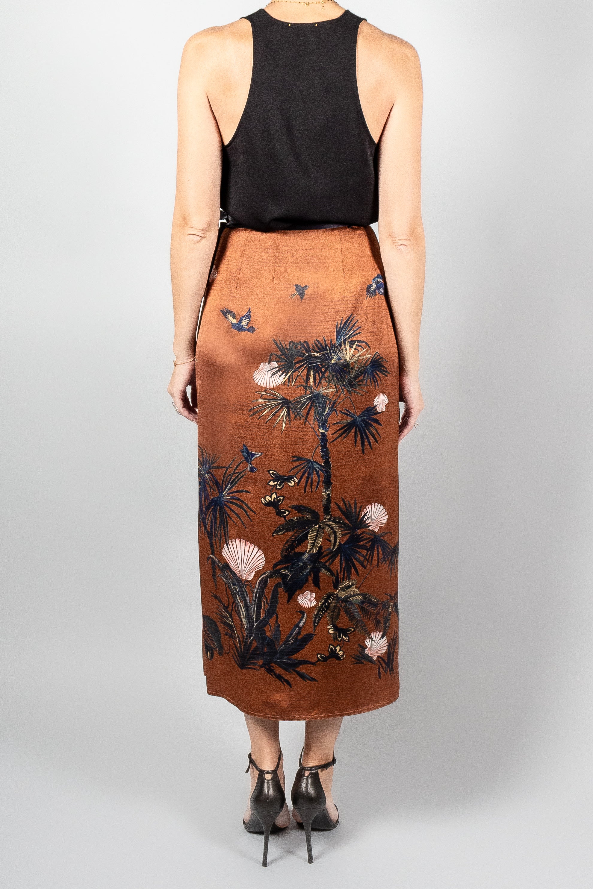 Forte Forte The Sacred Forest Sarong Skirt-Skirts-Misch-Boutique-Vancouver-Canada-misch.ca