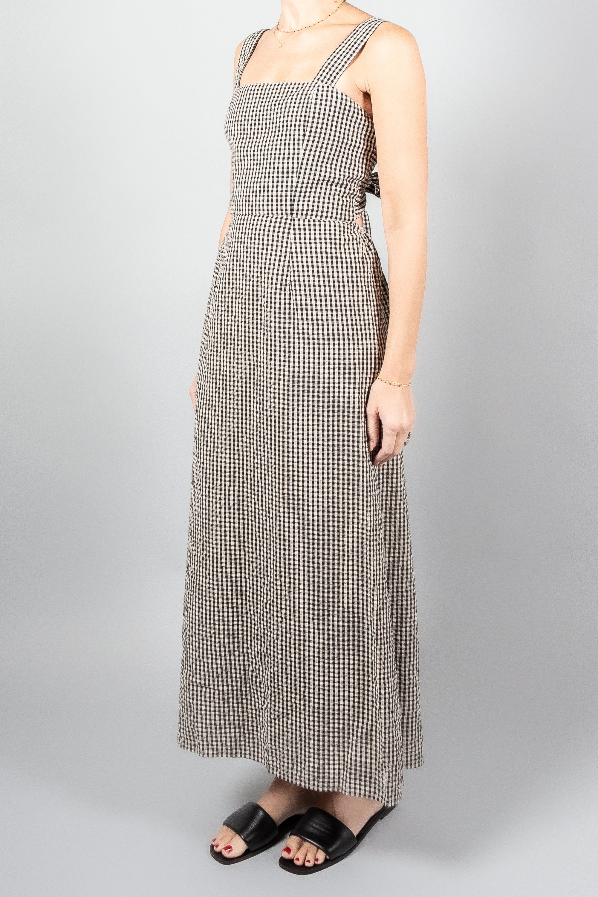 Posse Amelia Square Neck Dress-Dresses and Jumpsuits-Misch-Boutique-Vancouver-Canada-misch.ca