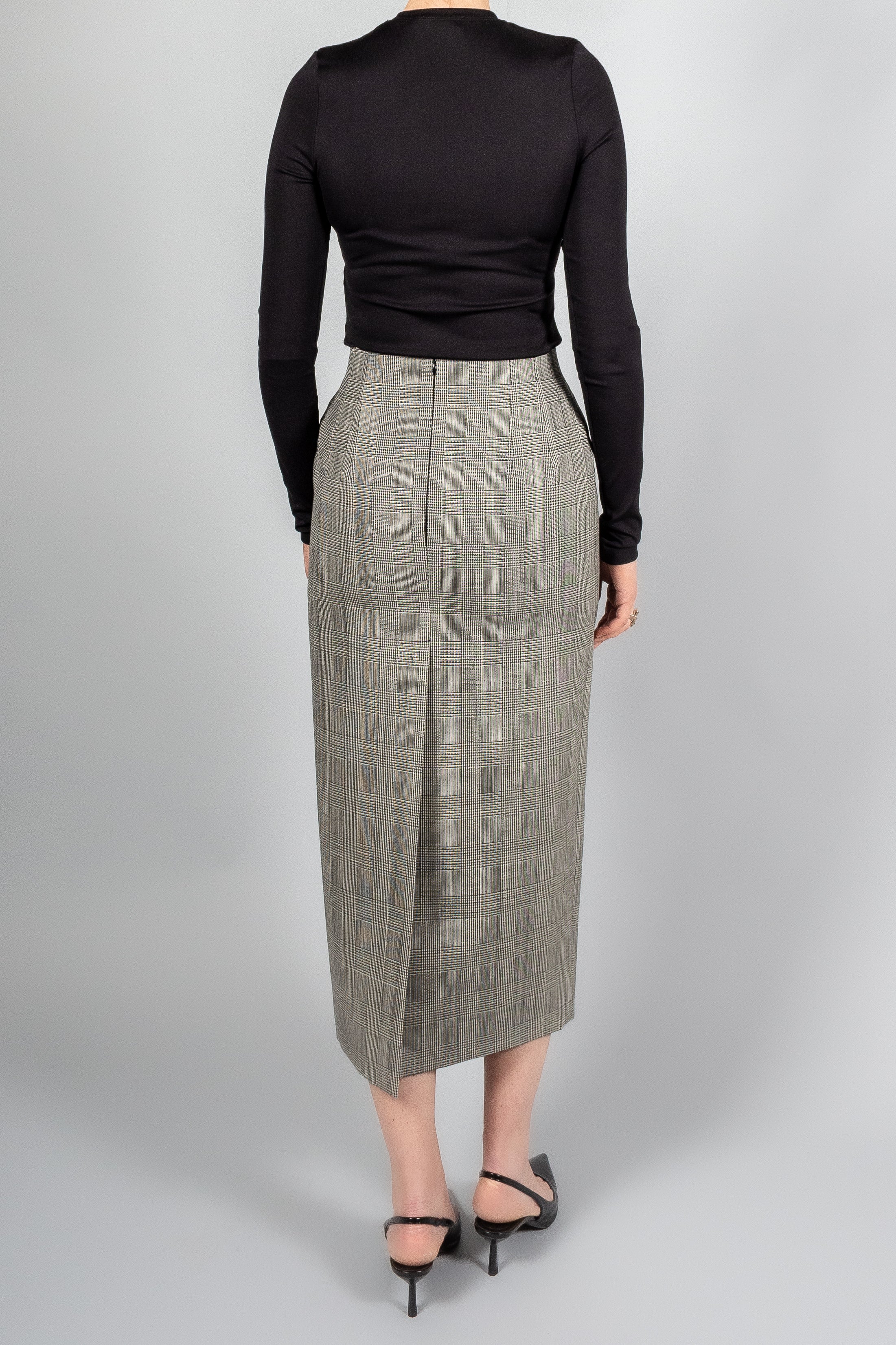 Wardrobe NYC Contour Midi Skirt-Skirts-Misch-Boutique-Vancouver-Canada-misch.ca