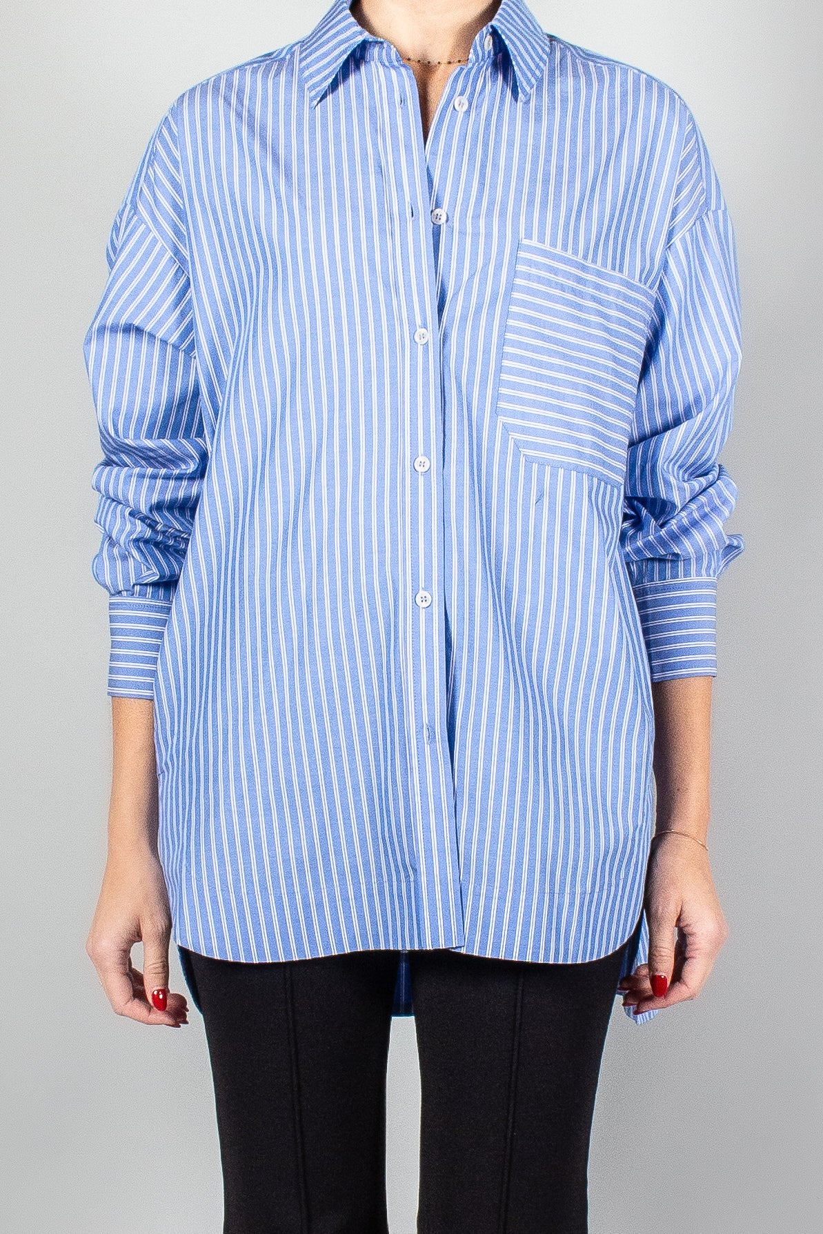 Apiece Apart Aldea Oversized Button Down Shirt-Tops-Misch-Boutique-Vancouver-Canada-misch.ca