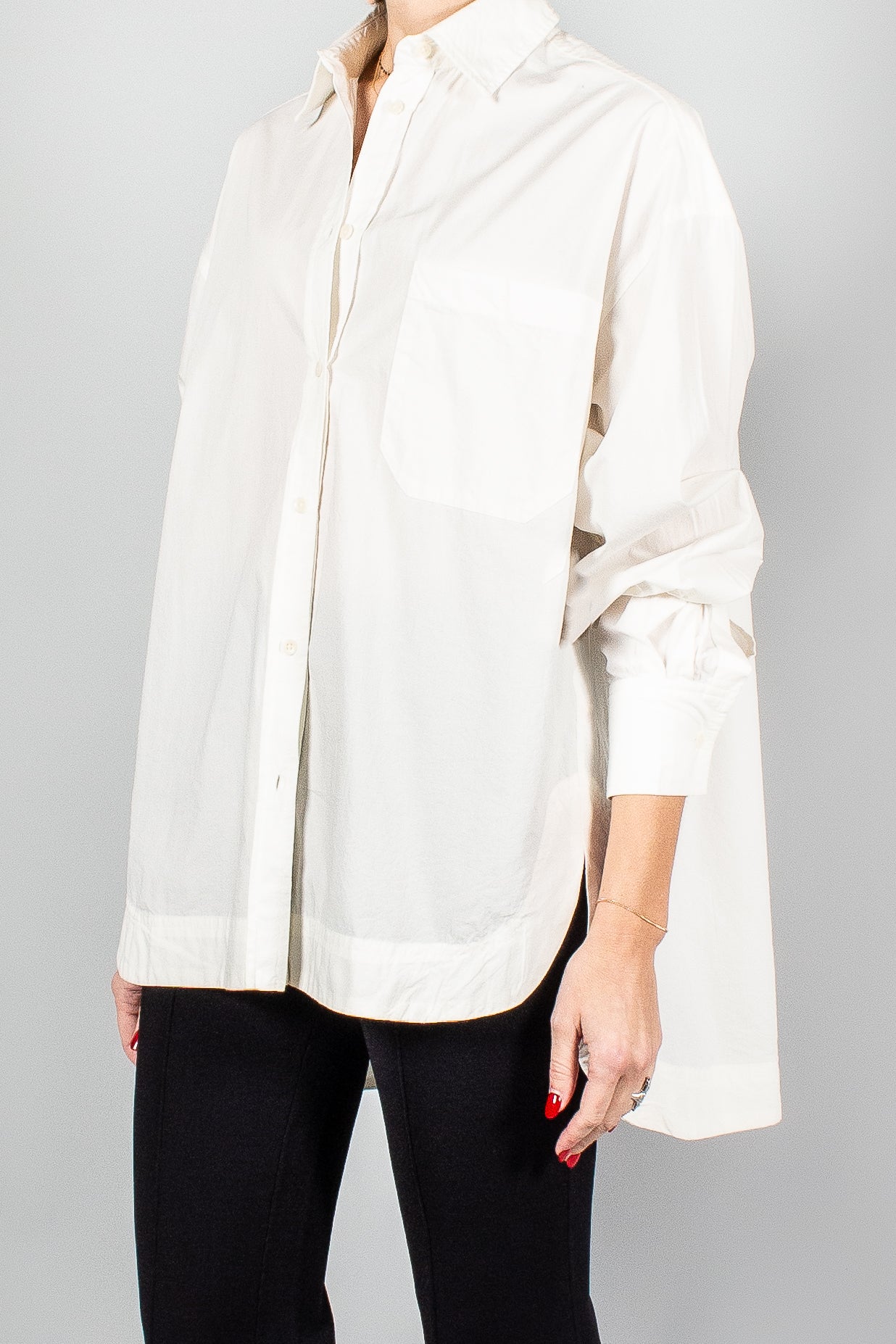 Apiece Apart Aldea Oversized Button Down Shirt-Tops-Misch-Boutique-Vancouver-Canada-misch.ca