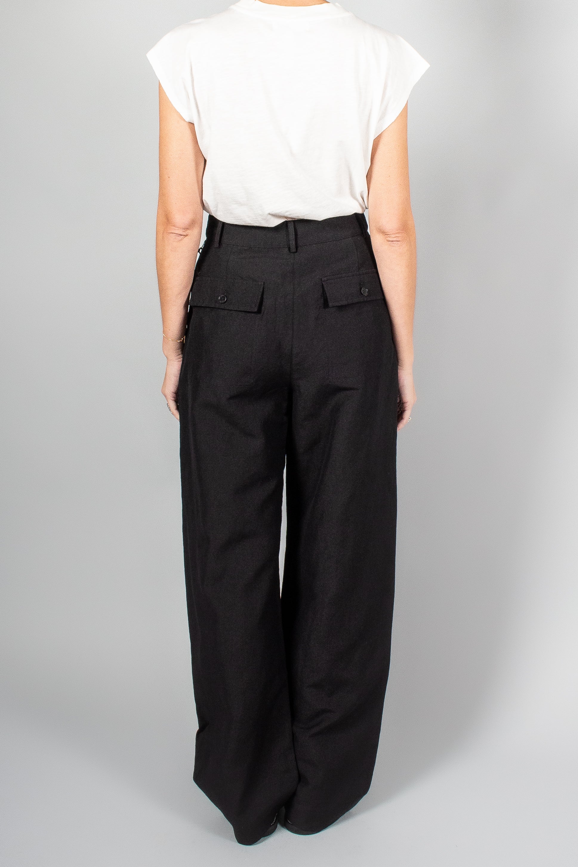 Apiece Apart Mirabelle Trouser-Pants and Shorts-Misch-Boutique-Vancouver-Canada-misch.ca