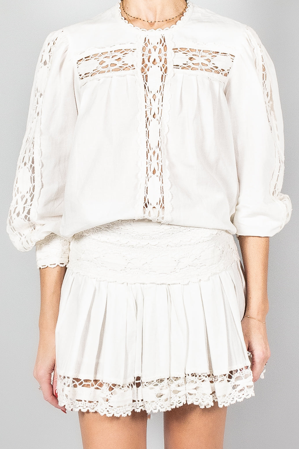 Isabel Marant Valmira Top - White-Tops-Misch-Boutique-Vancouver-Canada-misch.ca