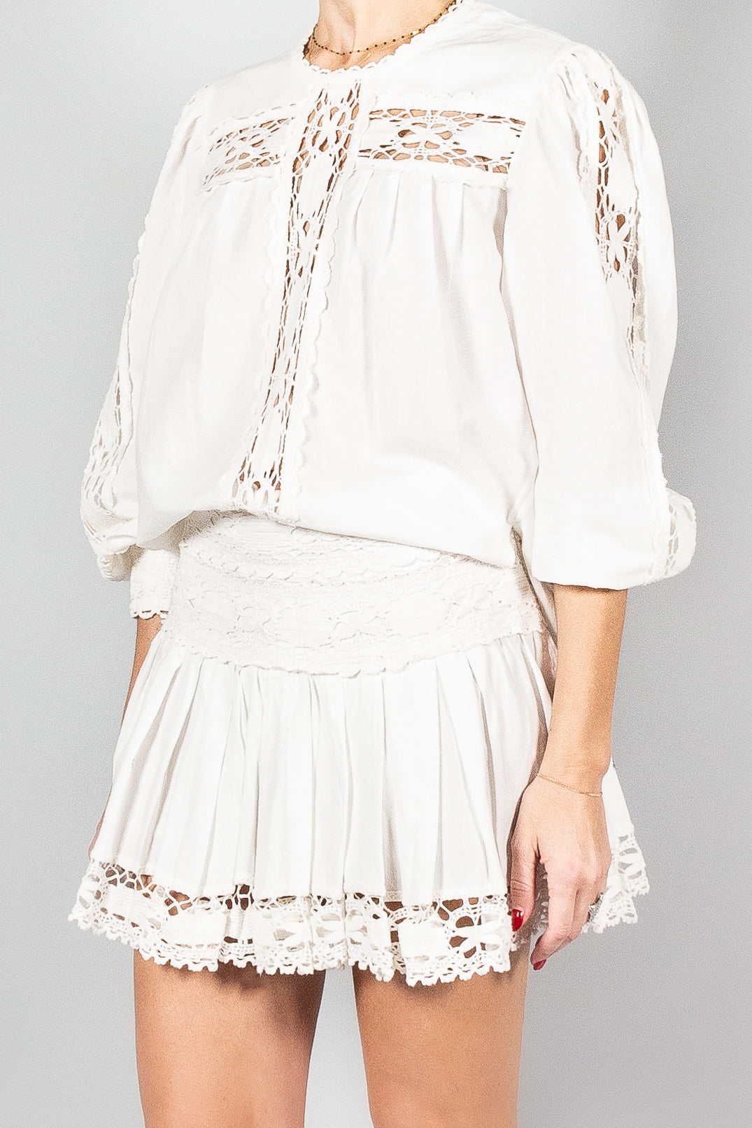 Isabel Marant Valmira Top - White-Tops-Misch-Boutique-Vancouver-Canada-misch.ca