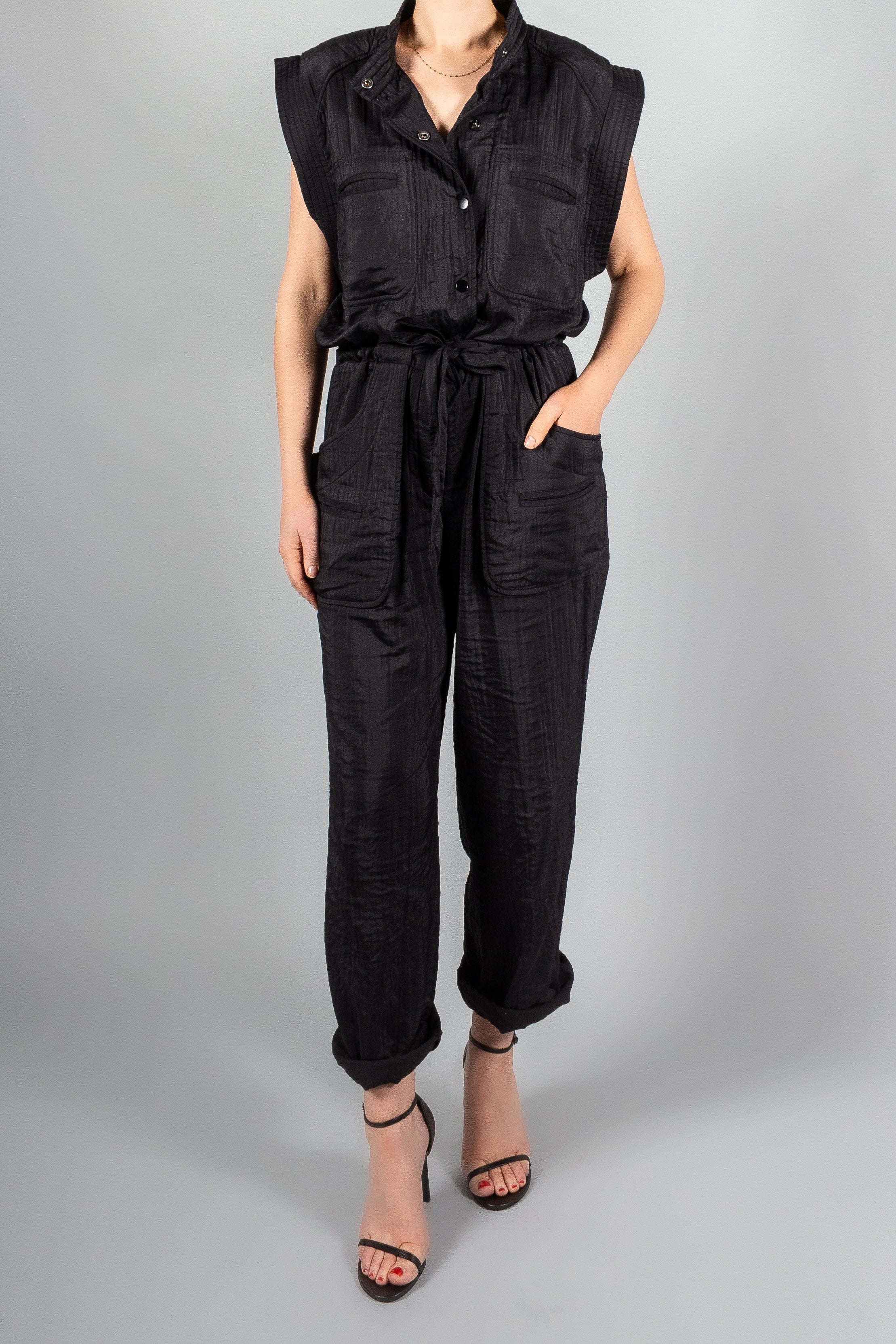 Isabel Marant Etoile Suzie Jumpsuit-Dresses and Jumpsuits-Misch-Boutique-Vancouver-Canada-misch.ca