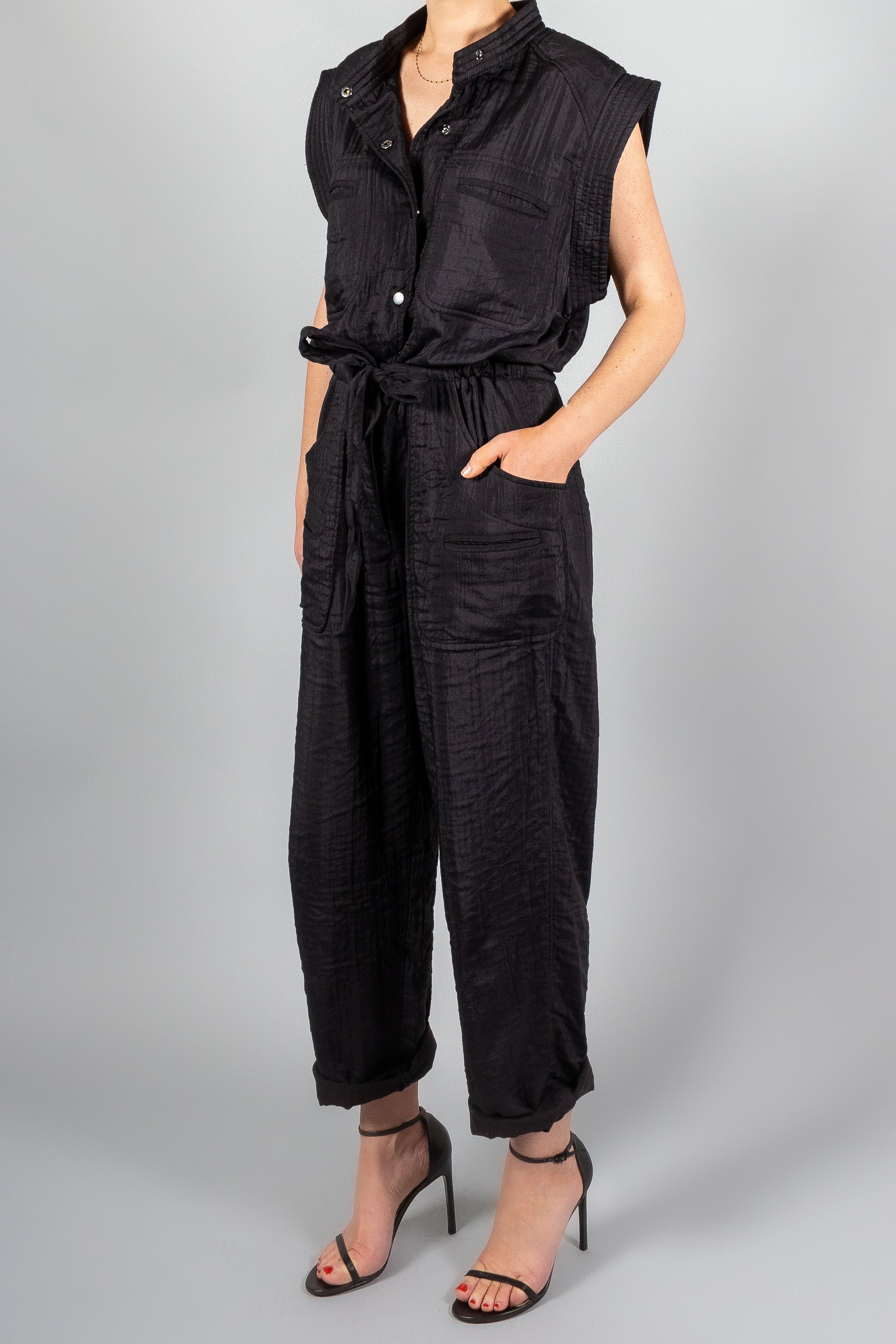 Isabel Marant Etoile Suzie Jumpsuit-Dresses and Jumpsuits-Misch-Boutique-Vancouver-Canada-misch.ca