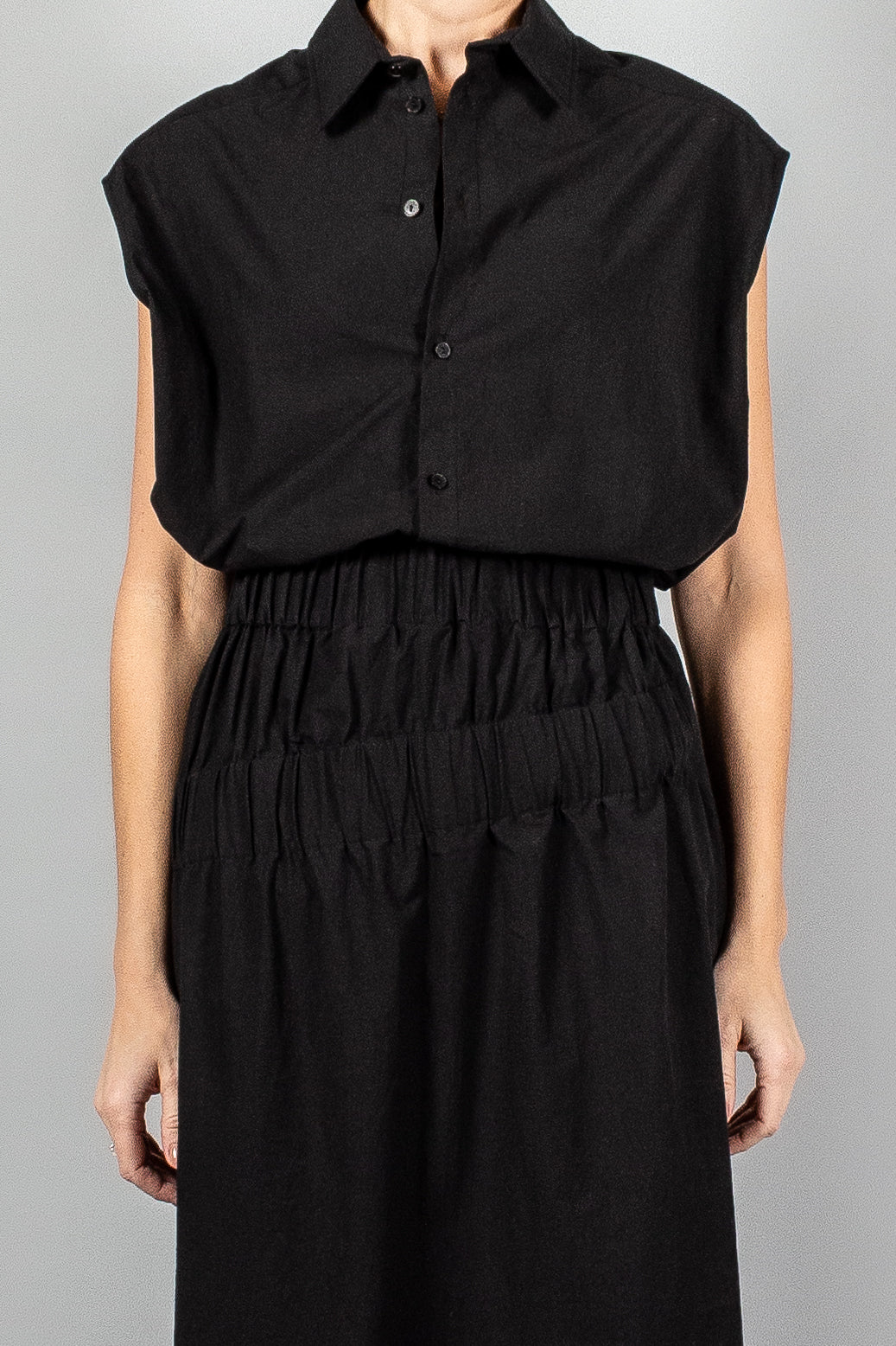 Gauchere Sleeveless Blouse-Knitwear-Misch-Boutique-Vancouver-Canada-misch.ca