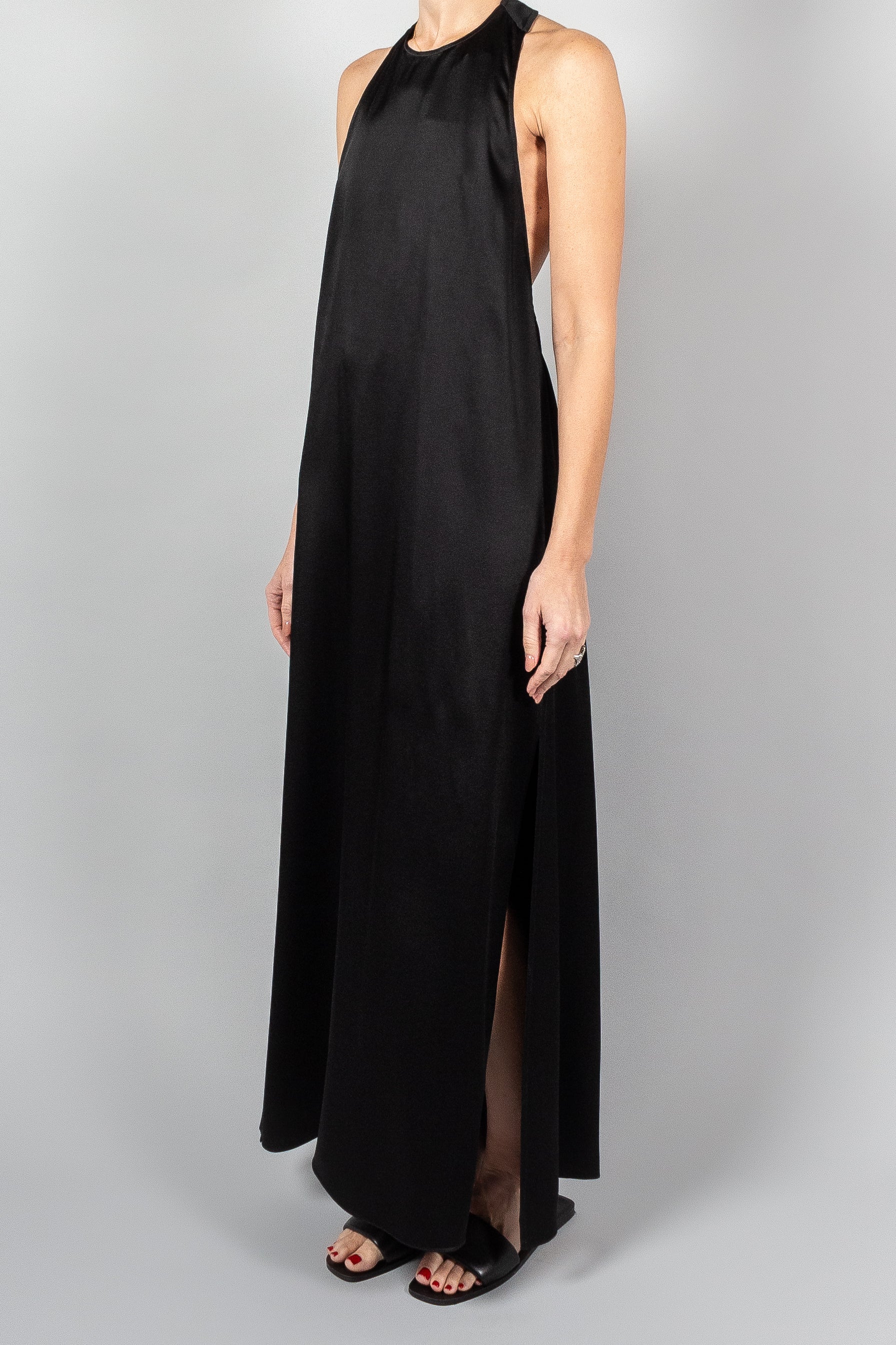 Gauchere Backless Halter Dress-Dresses and Jumpsuits-Misch-Boutique-Vancouver-Canada-misch.ca