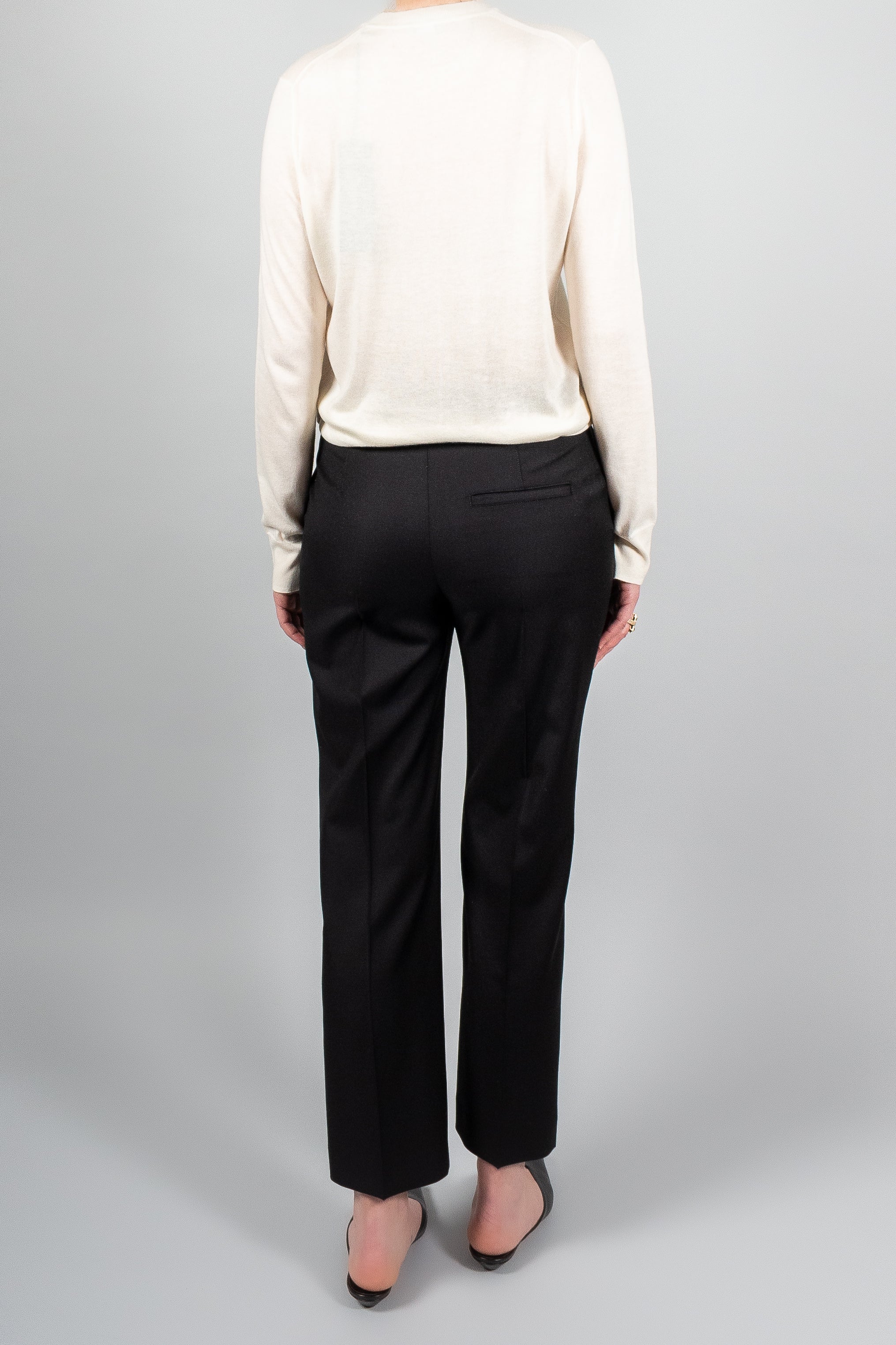 Joseph Round Neck Cotton Cashmere Sweater-Knitwear-Misch-Boutique-Vancouver-Canada-misch.ca