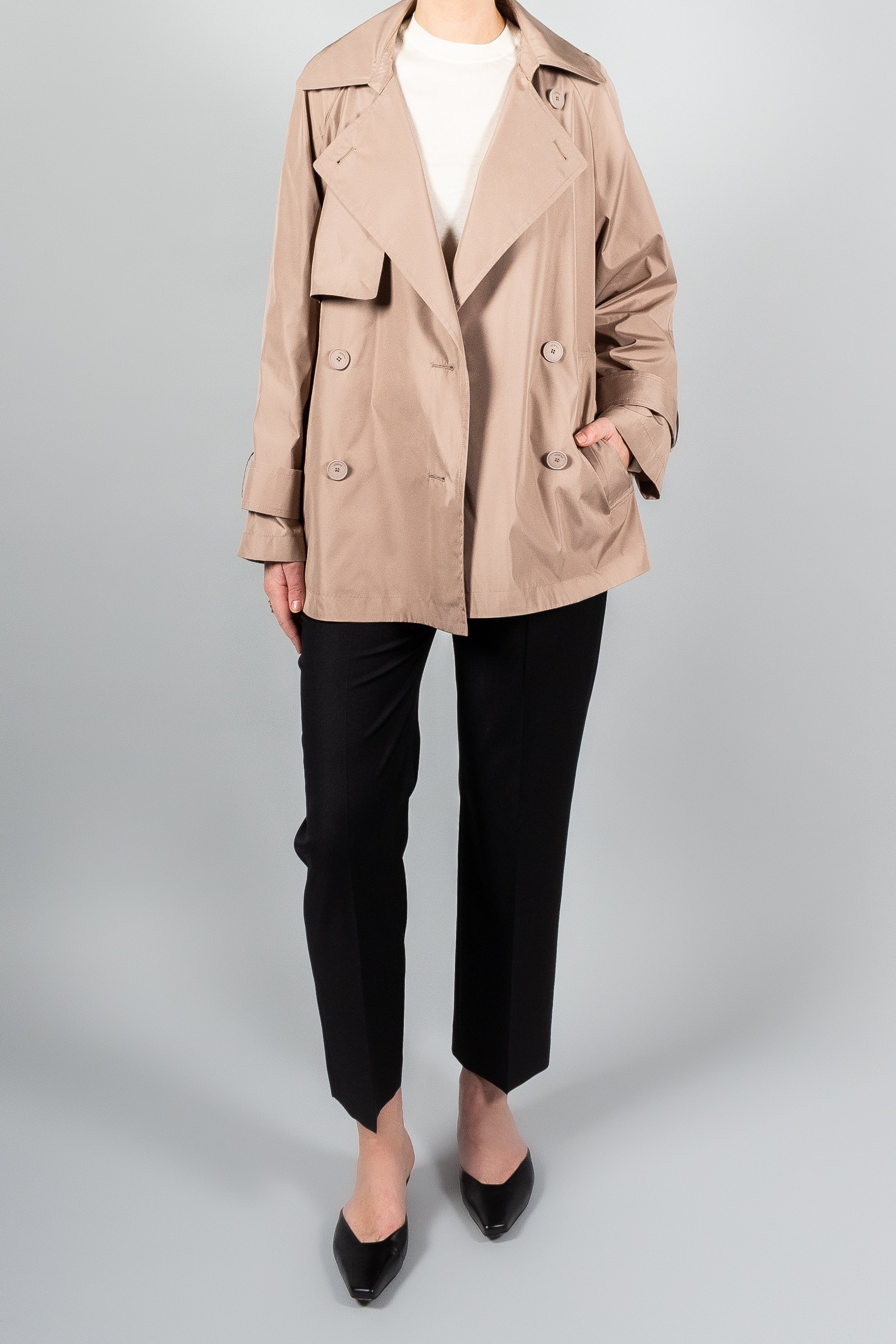 Joseph Pinot Rainwear Cropped Trench-Knitwear-Misch-Boutique-Vancouver-Canada-misch.ca