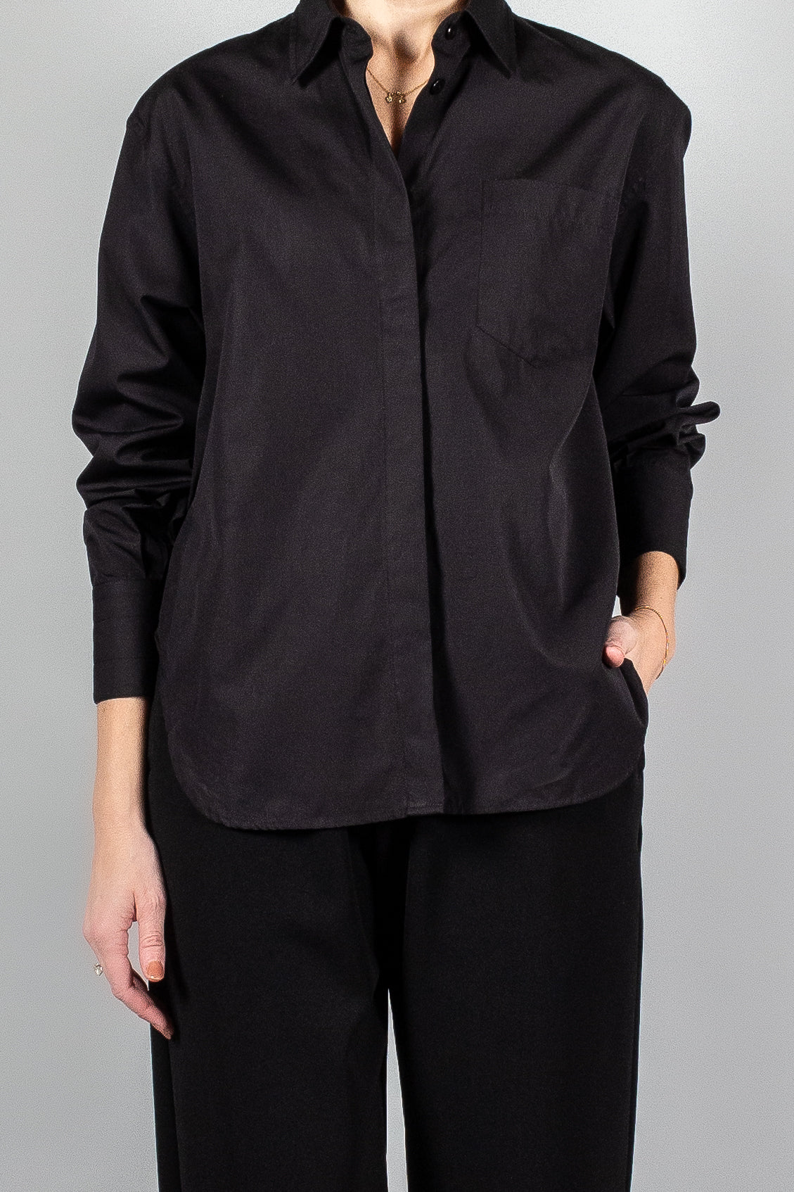 Maria McManus Covered Placket Shirt-Tops-Misch-Boutique-Vancouver-Canada-misch.ca