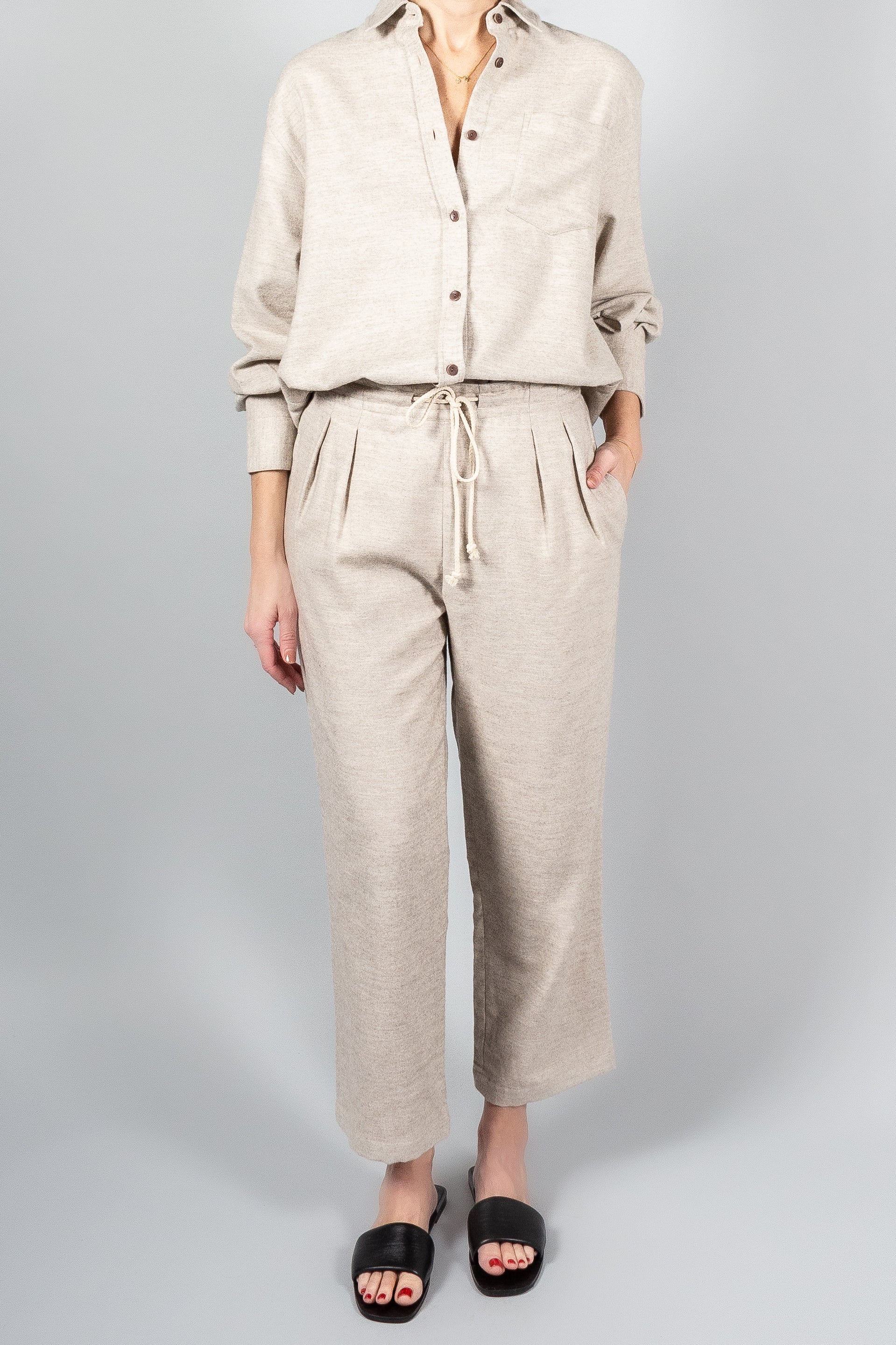 Maria McManus Cosy Drawstring Pant-Pants and Shorts-Misch-Boutique-Vancouver-Canada-misch.ca