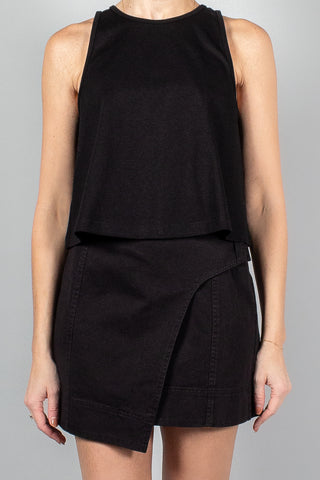 Apiece Apart Lahiri Mini Skirt-Skirts-Misch-Boutique-Vancouver-Canada-misch.ca