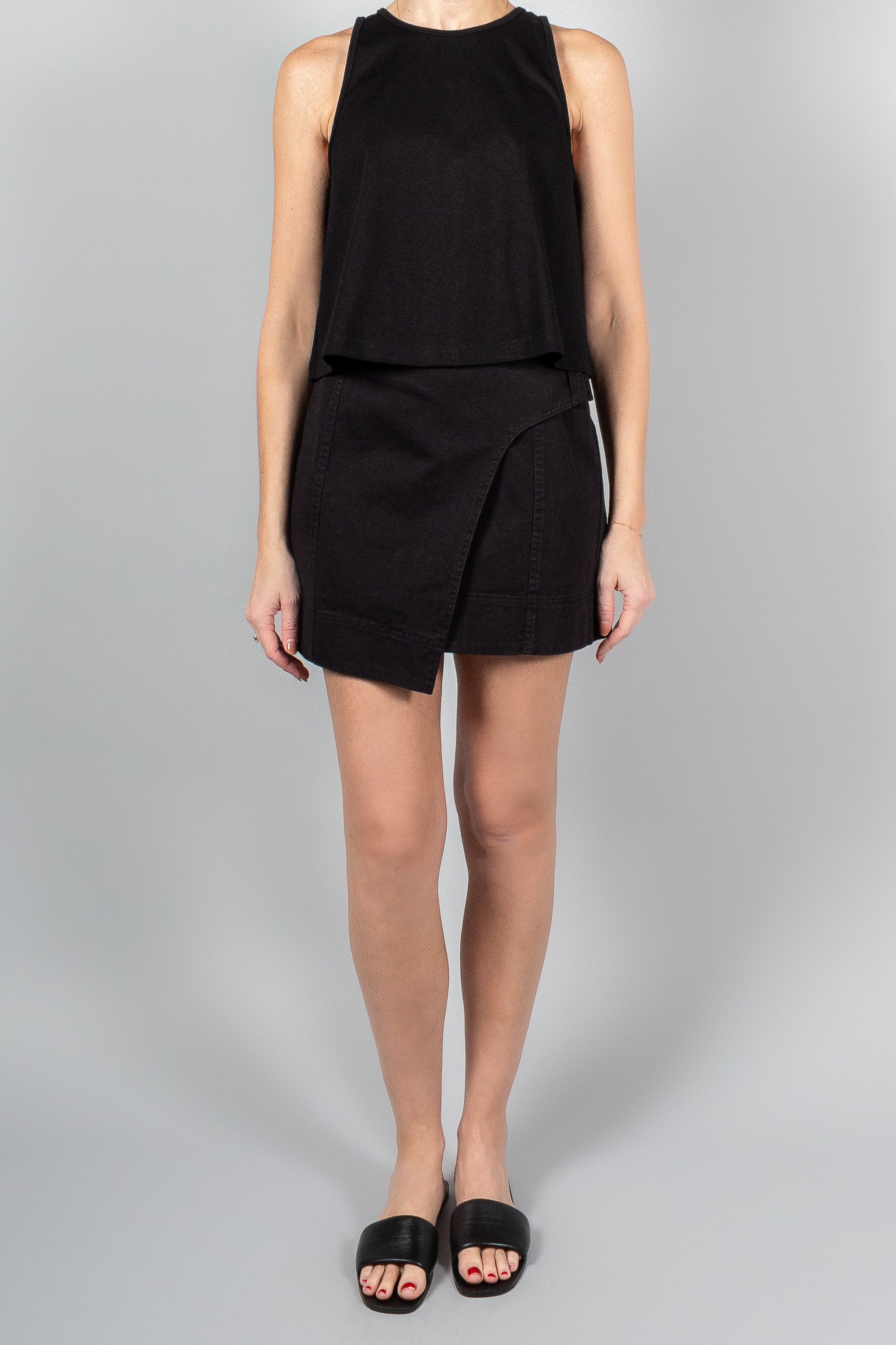 Apiece Apart Lahiri Mini Skirt-Skirts-Misch-Boutique-Vancouver-Canada-misch.ca