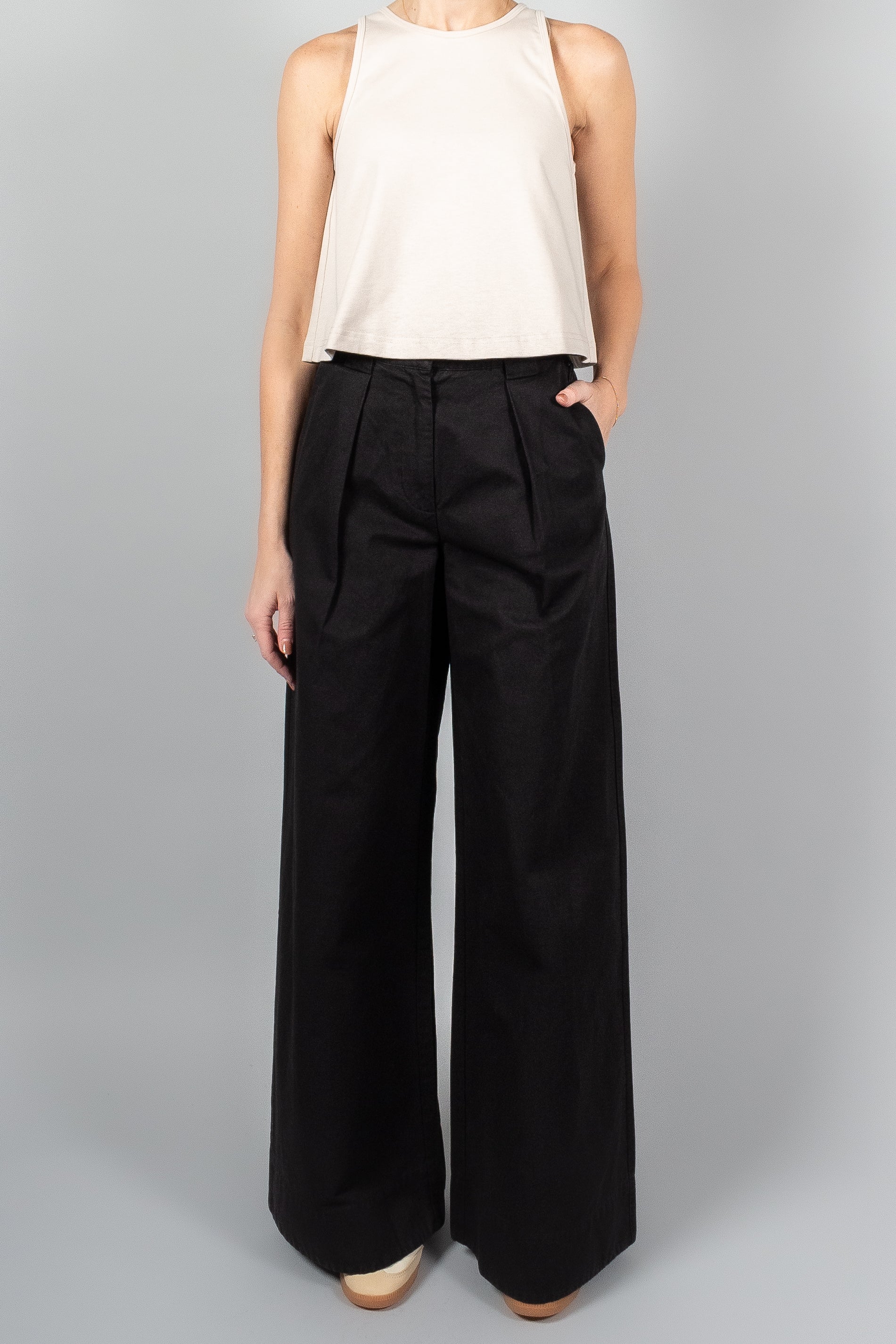 Apiece Apart Eli Wide Leg Pant-Pants and Shorts-Misch-Boutique-Vancouver-Canada-misch.ca