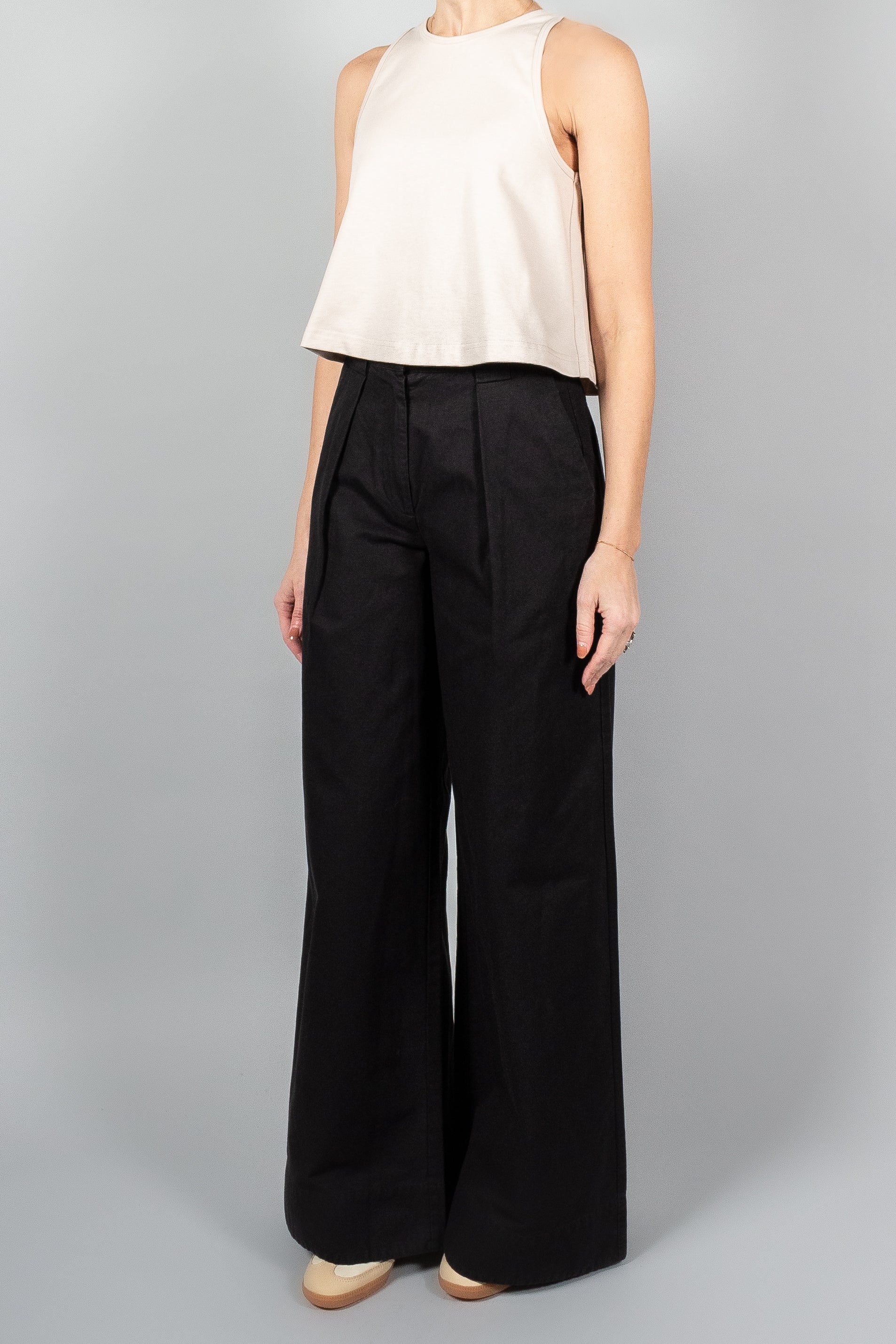 Apiece Apart Eli Wide Leg Pant-Pants and Shorts-Misch-Boutique-Vancouver-Canada-misch.ca