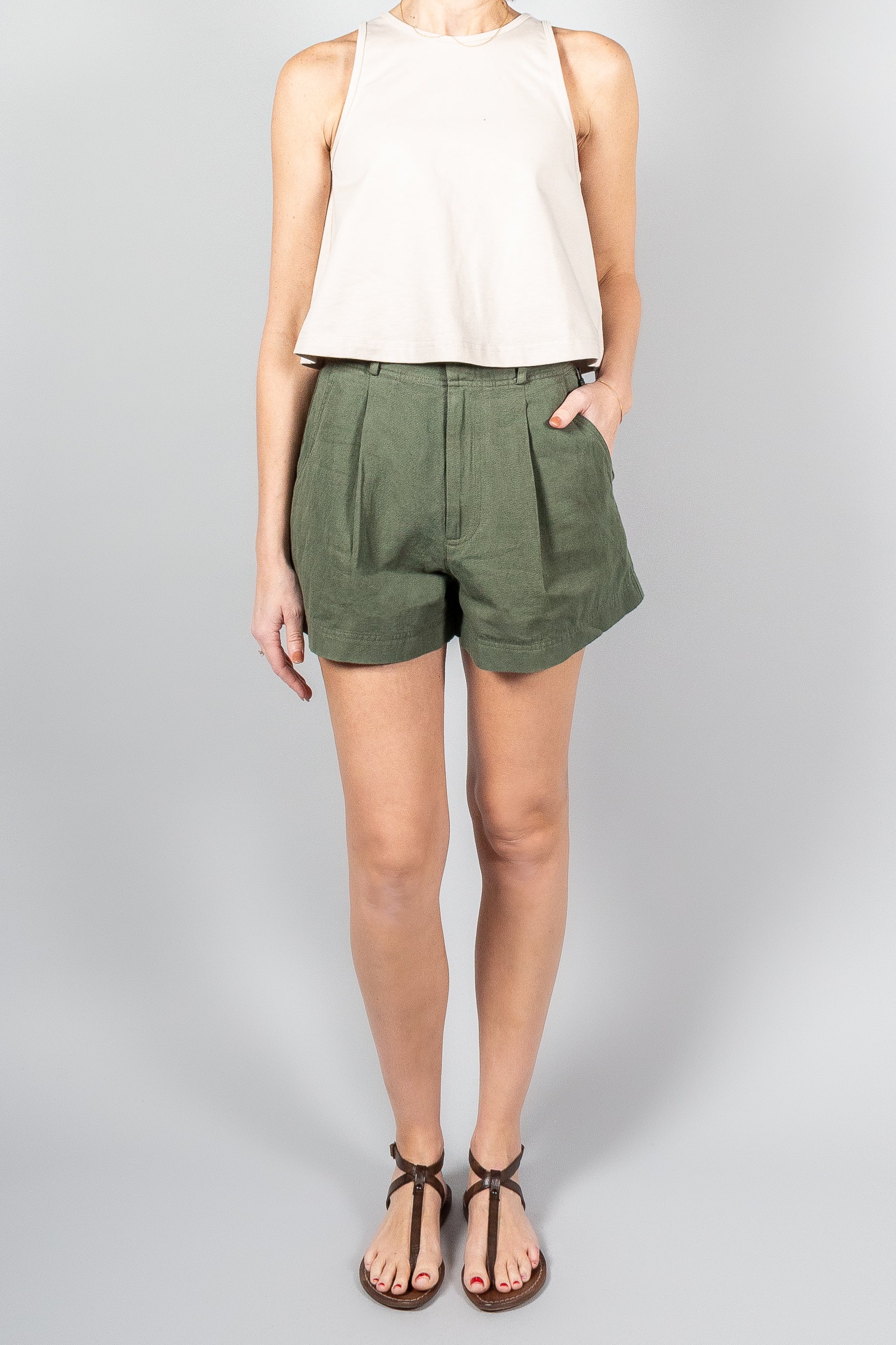 Apiece Apart Bari Short-Pants and Shorts-Misch-Boutique-Vancouver-Canada-misch.ca