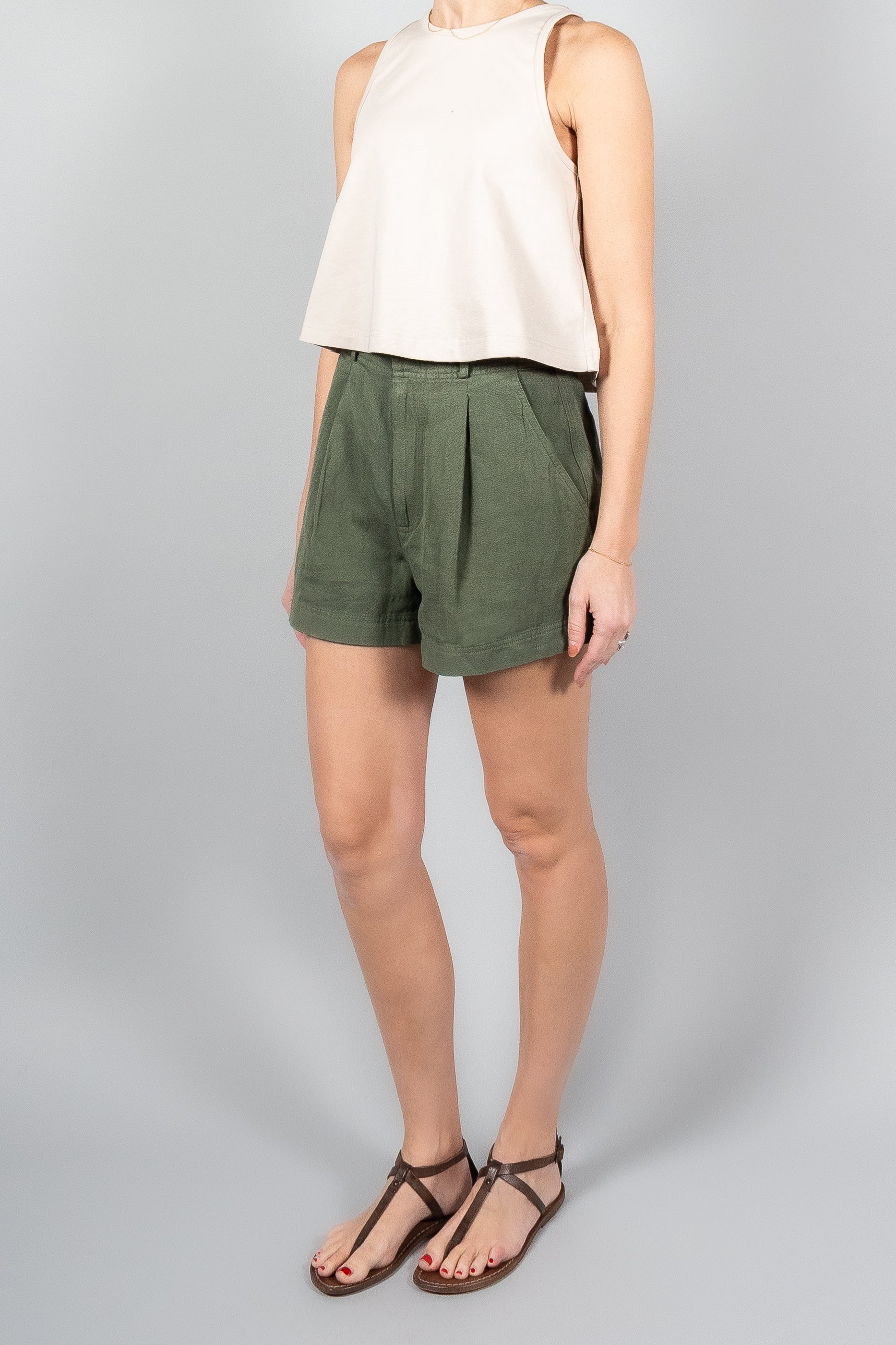 Apiece Apart Bari Short-Pants and Shorts-Misch-Boutique-Vancouver-Canada-misch.ca