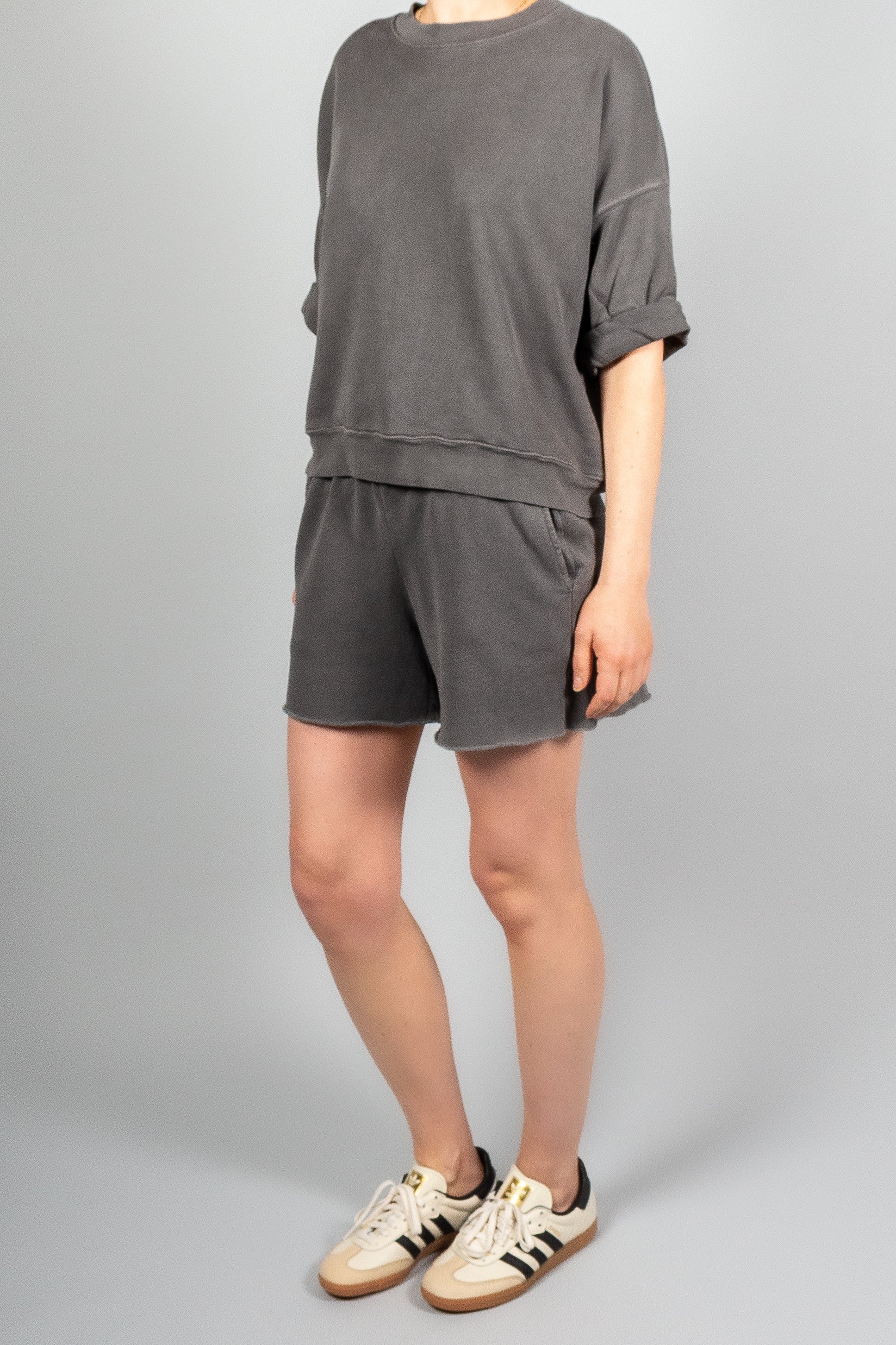 Xirena Shawn Sweatshort-Pants and Shorts-Misch-Boutique-Vancouver-Canada-misch.ca